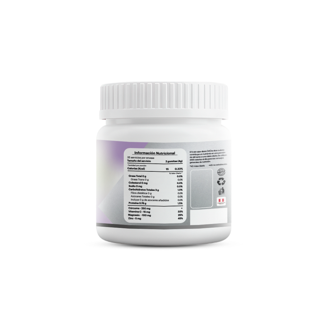 GOMITAS CURCU+ NARANJA 70 SERVICIOS TMX WELLNESS - 4