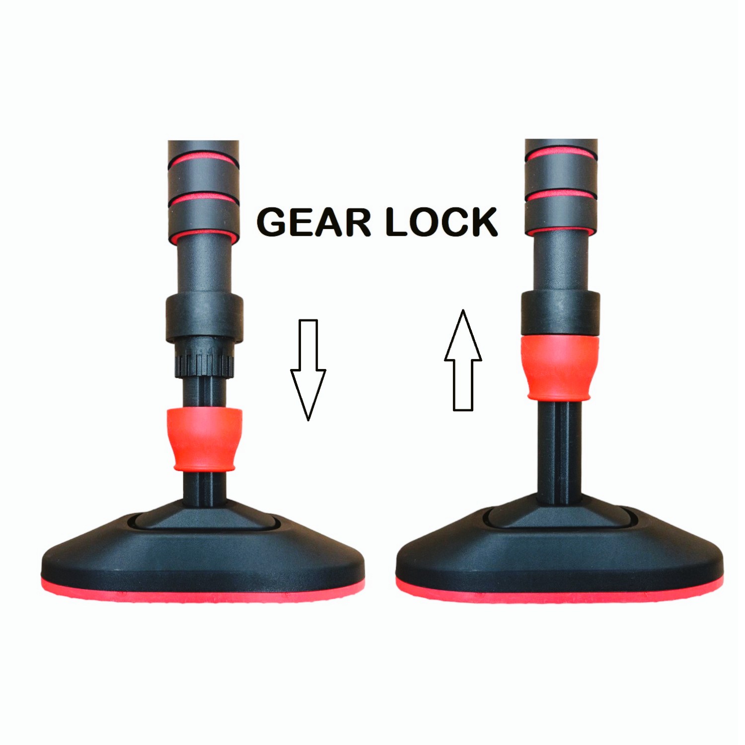 BARRA DOMINADAS PULL UP BAR EXPANDIBLE CON NIVEL 70 A 100 CM - 5