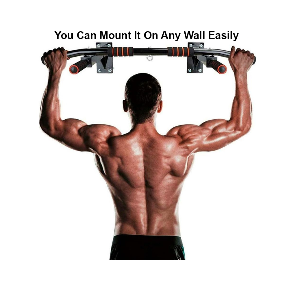 BARRA PARA DOMINADAS MULTIFUNCIONAL PULL UP PARED C/ ESLABÓN - 4