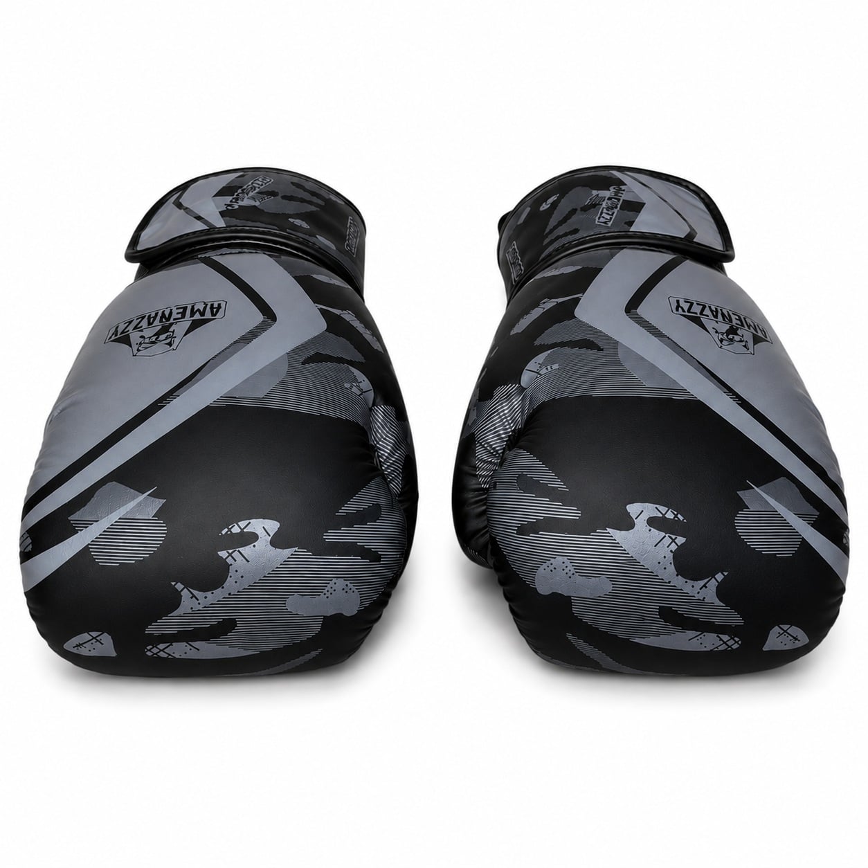 GUANTES DE BOXEO BOX AMENAZZY CALIDAD 14 ONZAS GRIS - 3