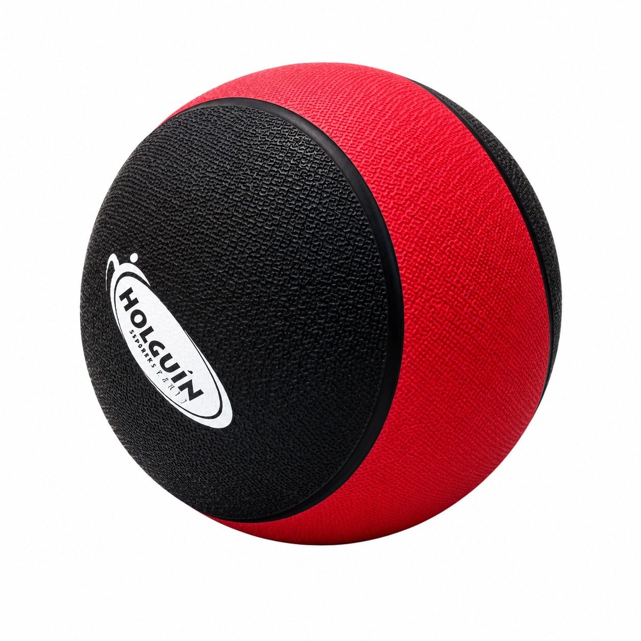 PELOTA O BALÓN MEDICINAL 4 KG CON REBOTE FUNCIONAL CROSSFIT ROJO - 3