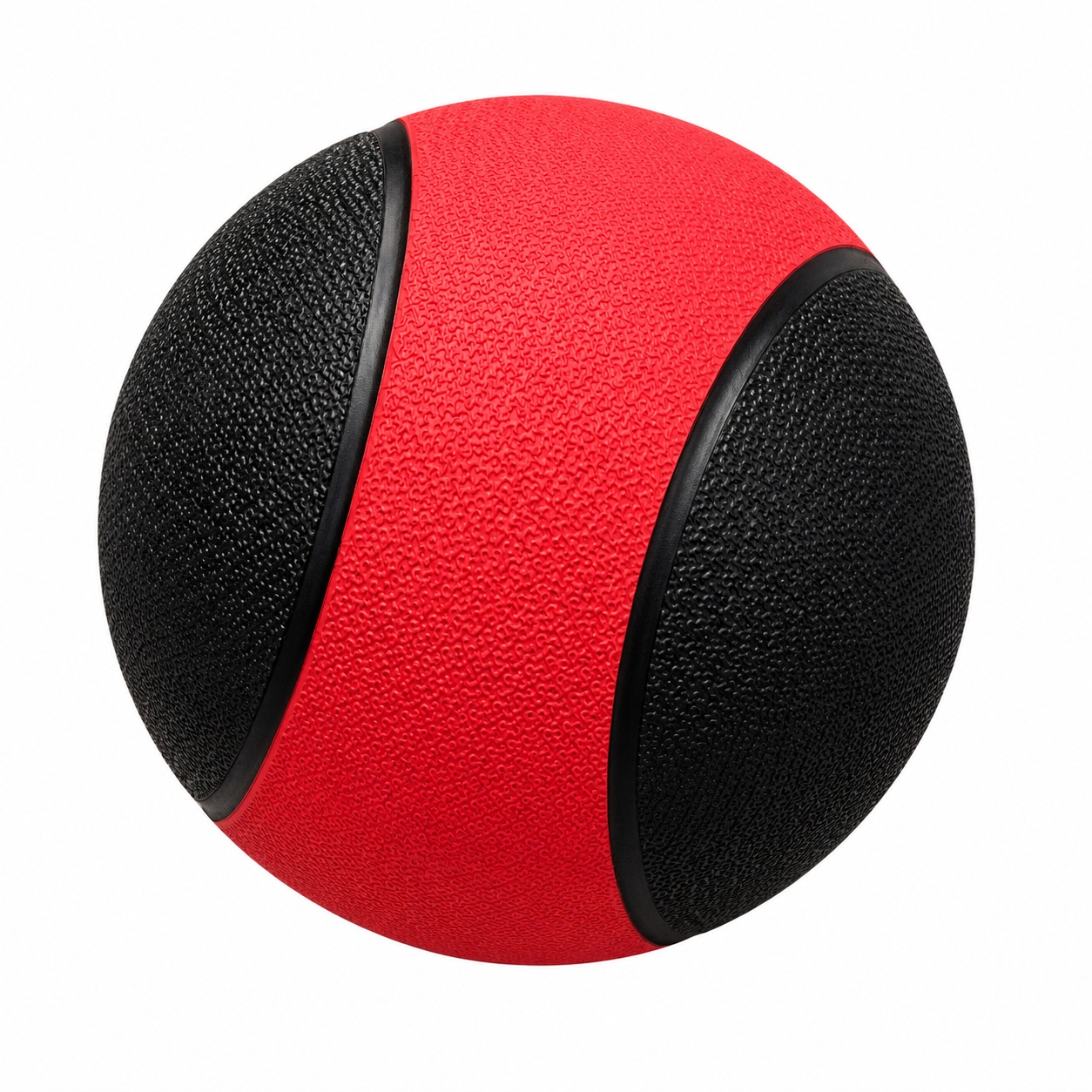 PELOTA O BALÓN MEDICINAL 4 KG CON REBOTE FUNCIONAL CROSSFIT ROJO - 4
