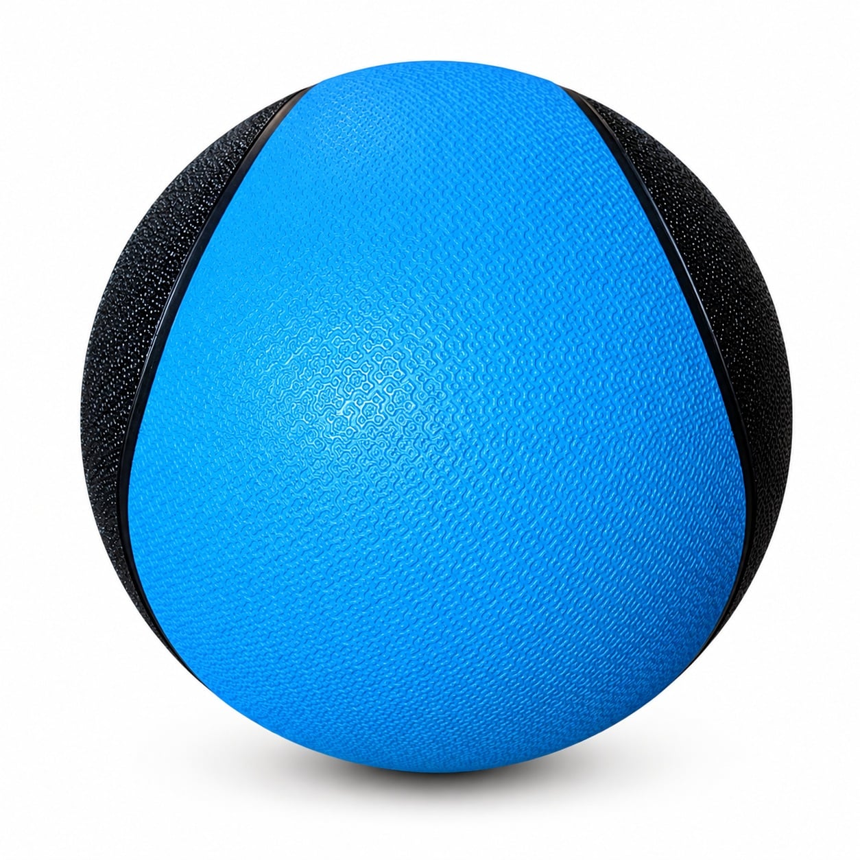 PELOTA O BALÓN MEDICINAL 8 KG CON REBOTE FUNCIONAL CROSSFIT AZUL - 5