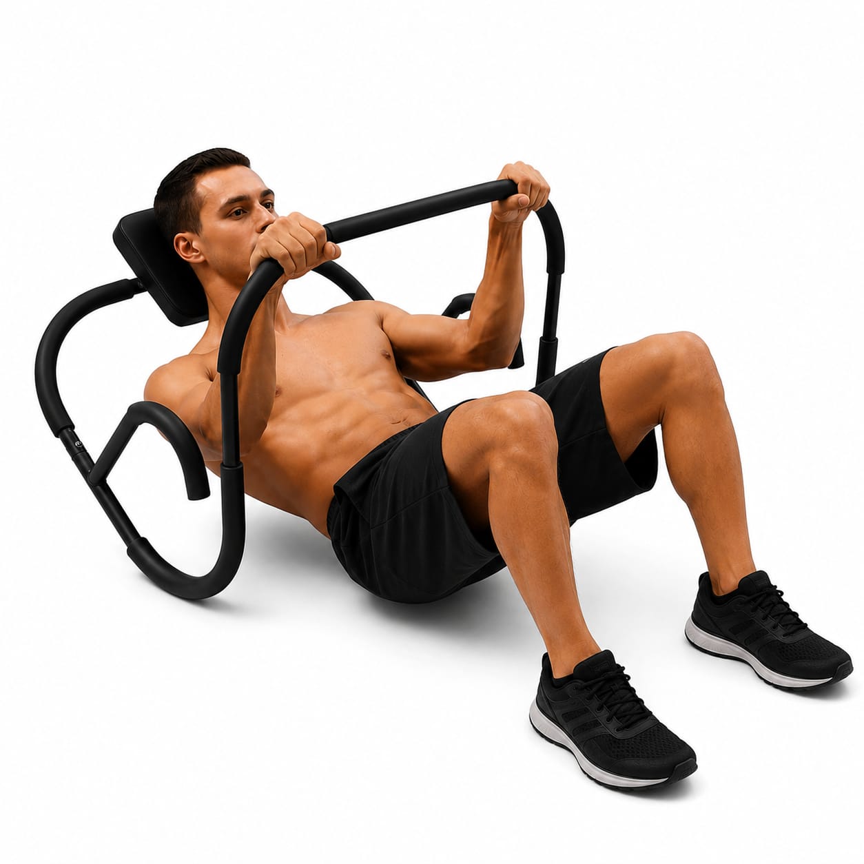 MÁQUINA ABDOMINAL AB TRIMMER CRUNCHER SHAPER TONIFICA NEGRO - 7
