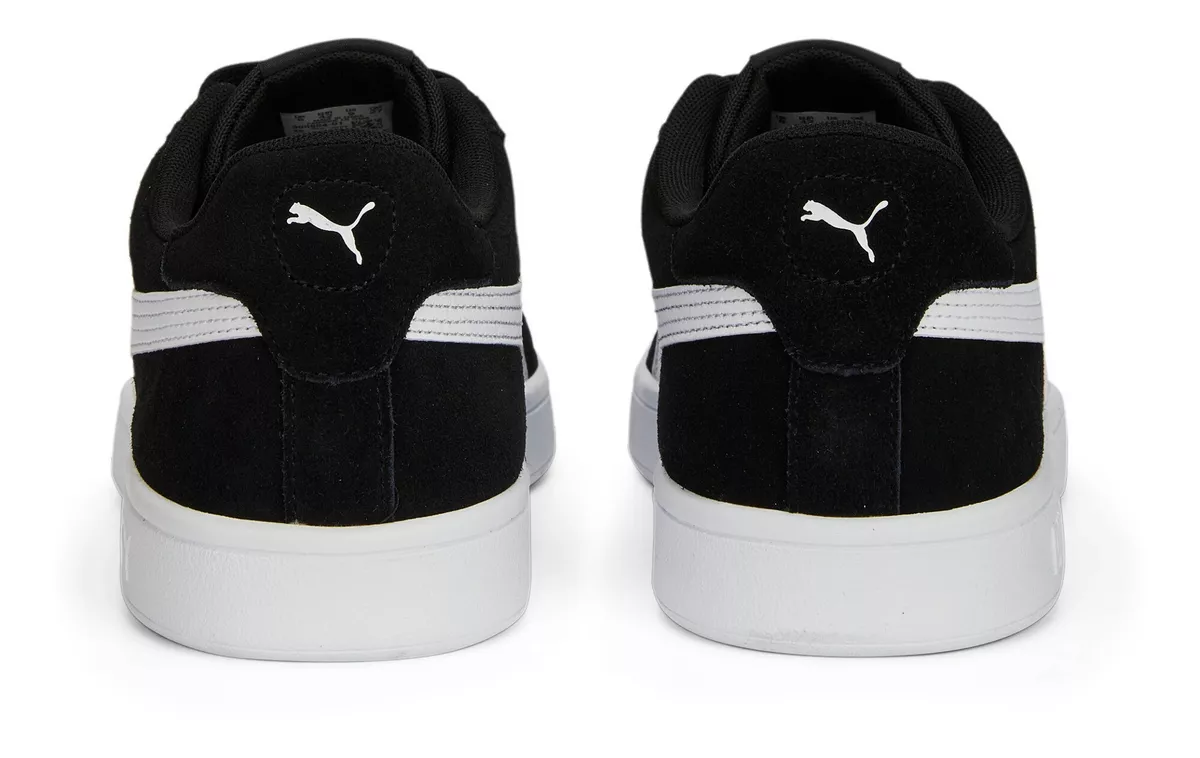 ZAPATILLAS PUMA HOMBRE SMASH 3.0 390984 01 NEGRO - 3