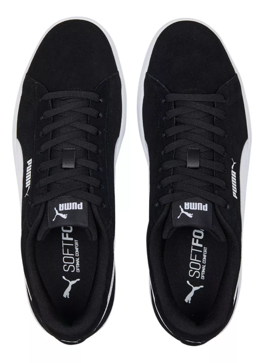 ZAPATILLAS PUMA HOMBRE SMASH 3.0 390984 01 NEGRO - 6