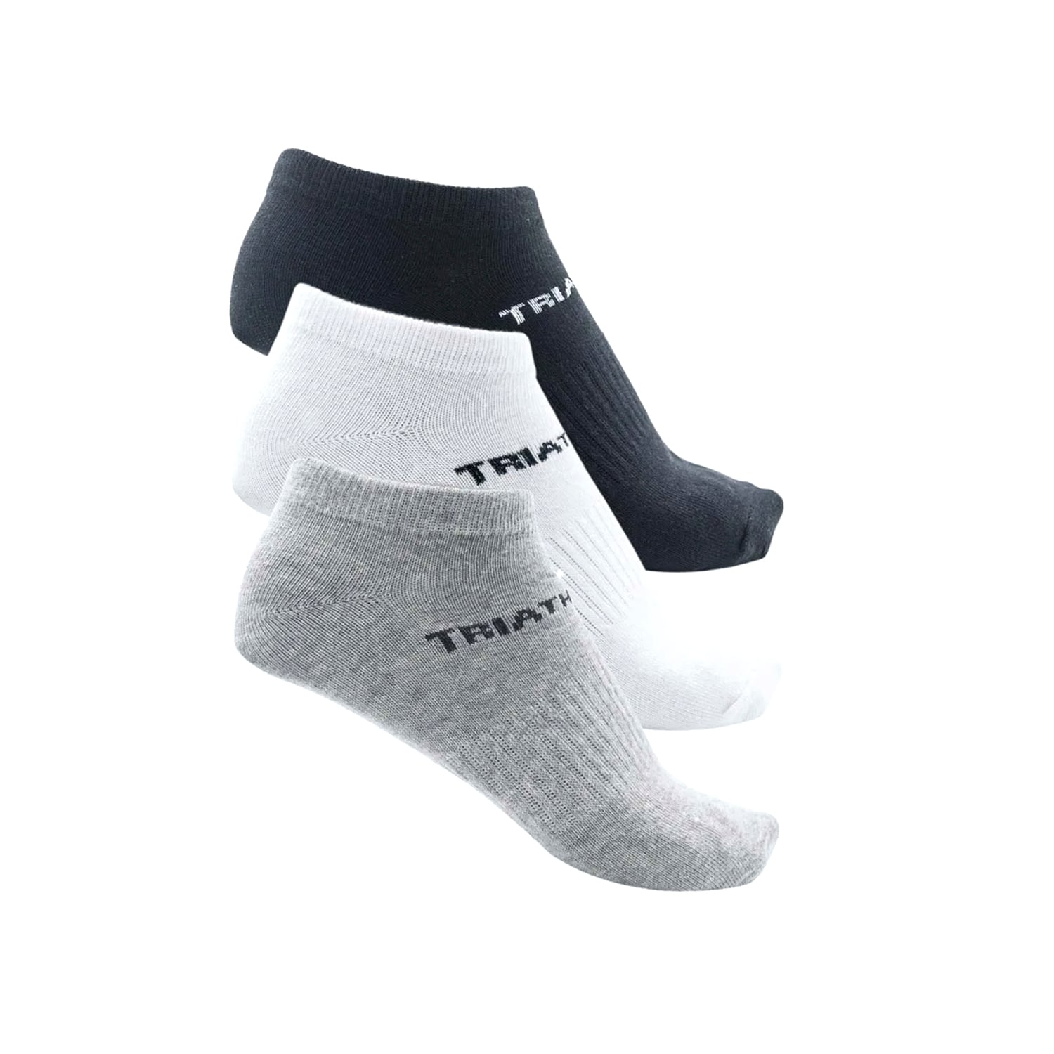 MEDIAS URBANO MUJER TRIATHLON PACK3 TRICOLOR - 1