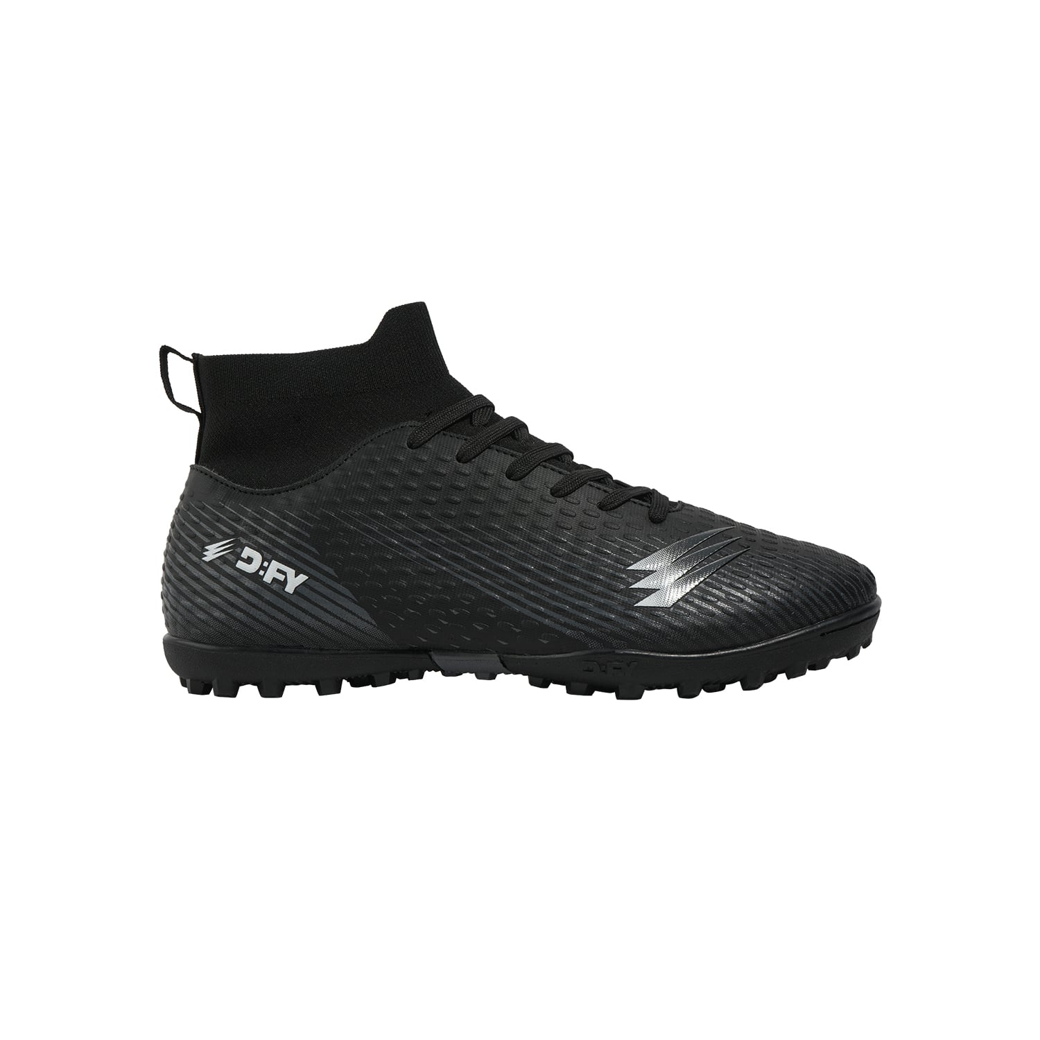 ZAPATILLAS UNISEX DFY GRIS 359218 FUTBOL SPIRAL TF - 1