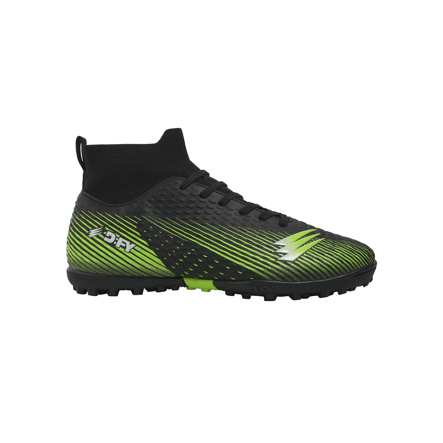 ZAPATILLAS UNISEX DFY VERDE 359220 FUTBOL SPIRAL TF - 1