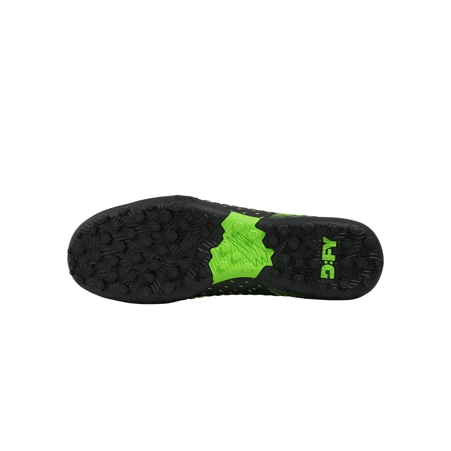 ZAPATILLAS UNISEX DFY VERDE 359220 FUTBOL SPIRAL TF - 3