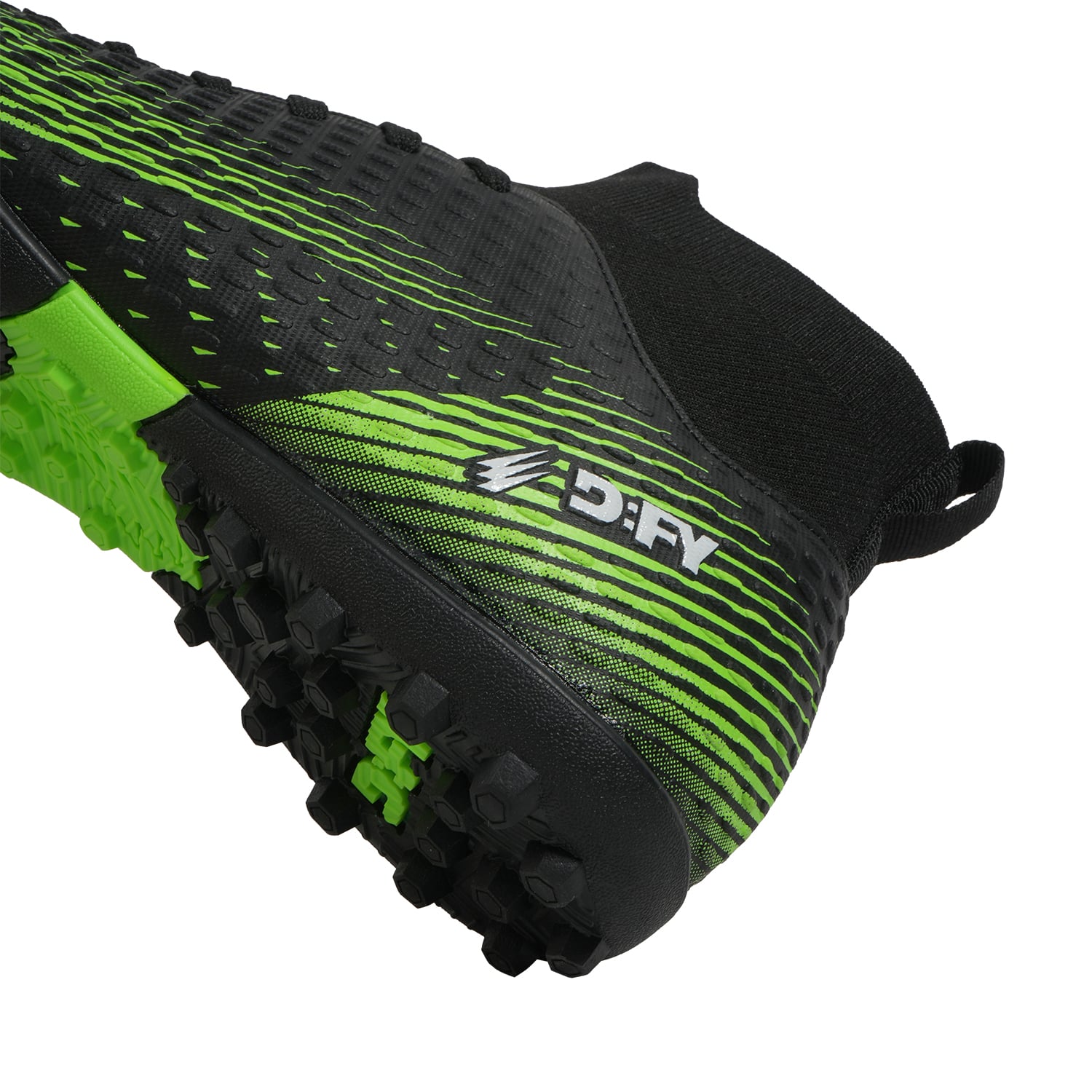ZAPATILLAS UNISEX DFY VERDE 359220 FUTBOL SPIRAL TF - 5