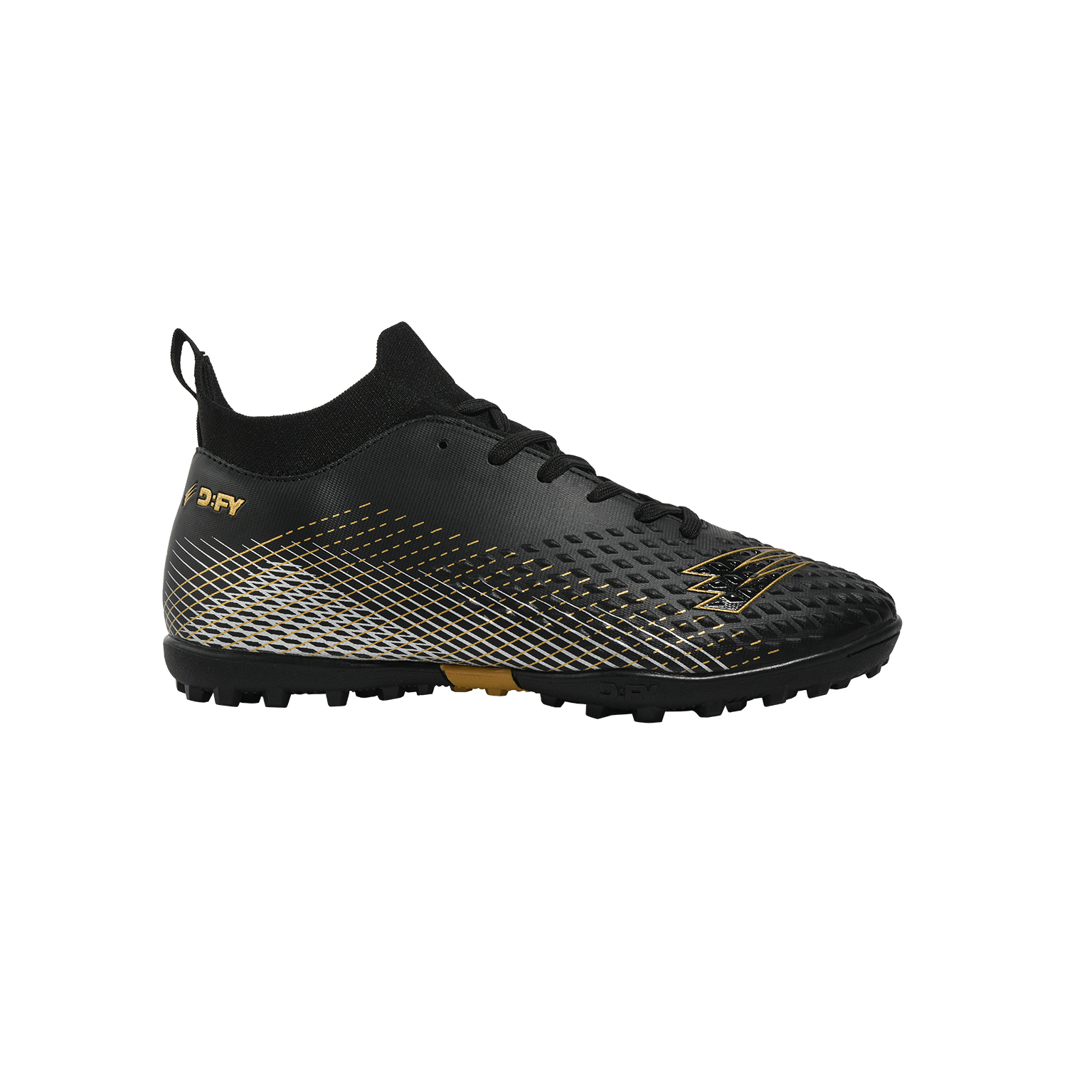 ZAPATILLAS UNISEX DFY NEGRO 359222 FUTBOL STRIKE TF - 1