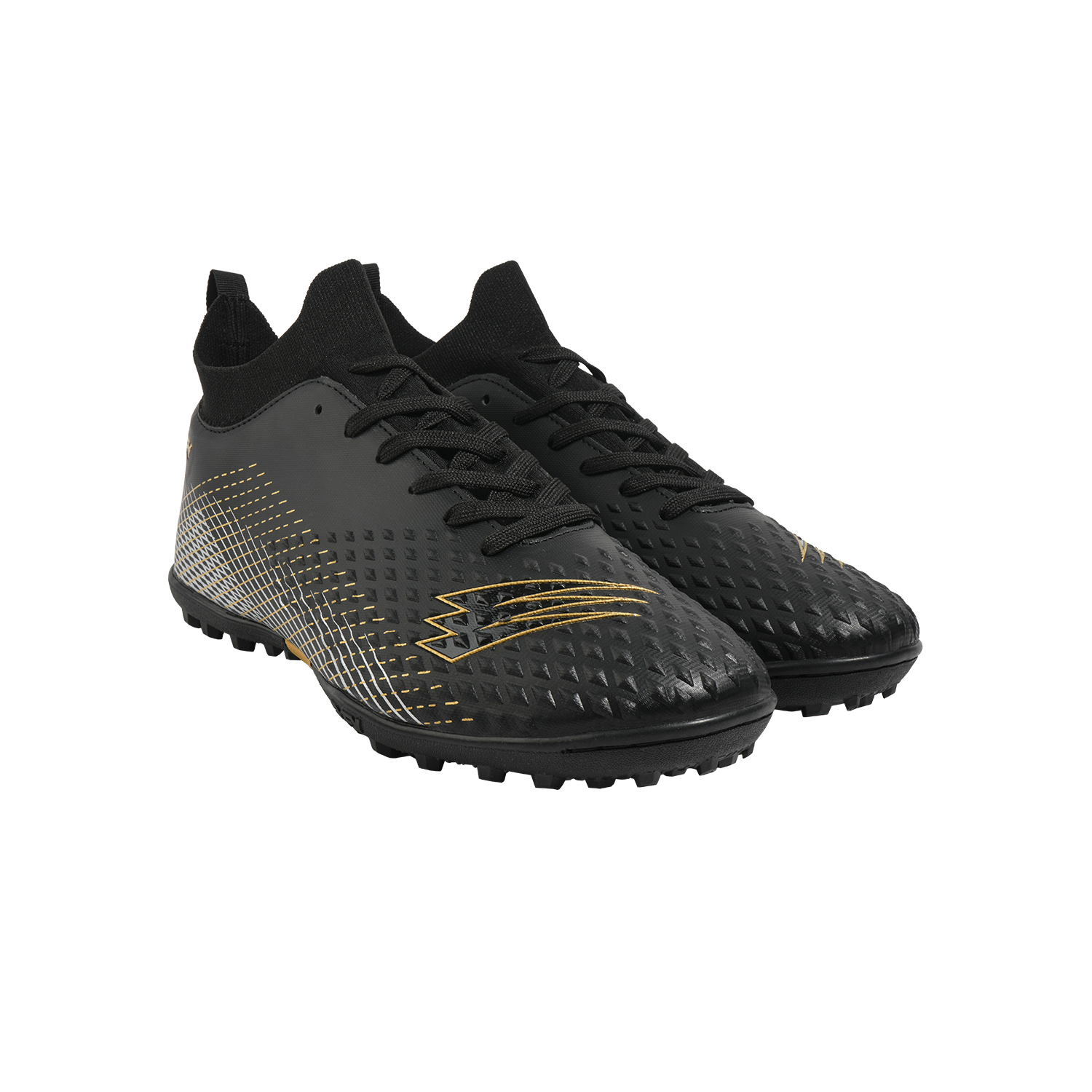 ZAPATILLAS UNISEX DFY NEGRO 359222 FUTBOL STRIKE TF - 3