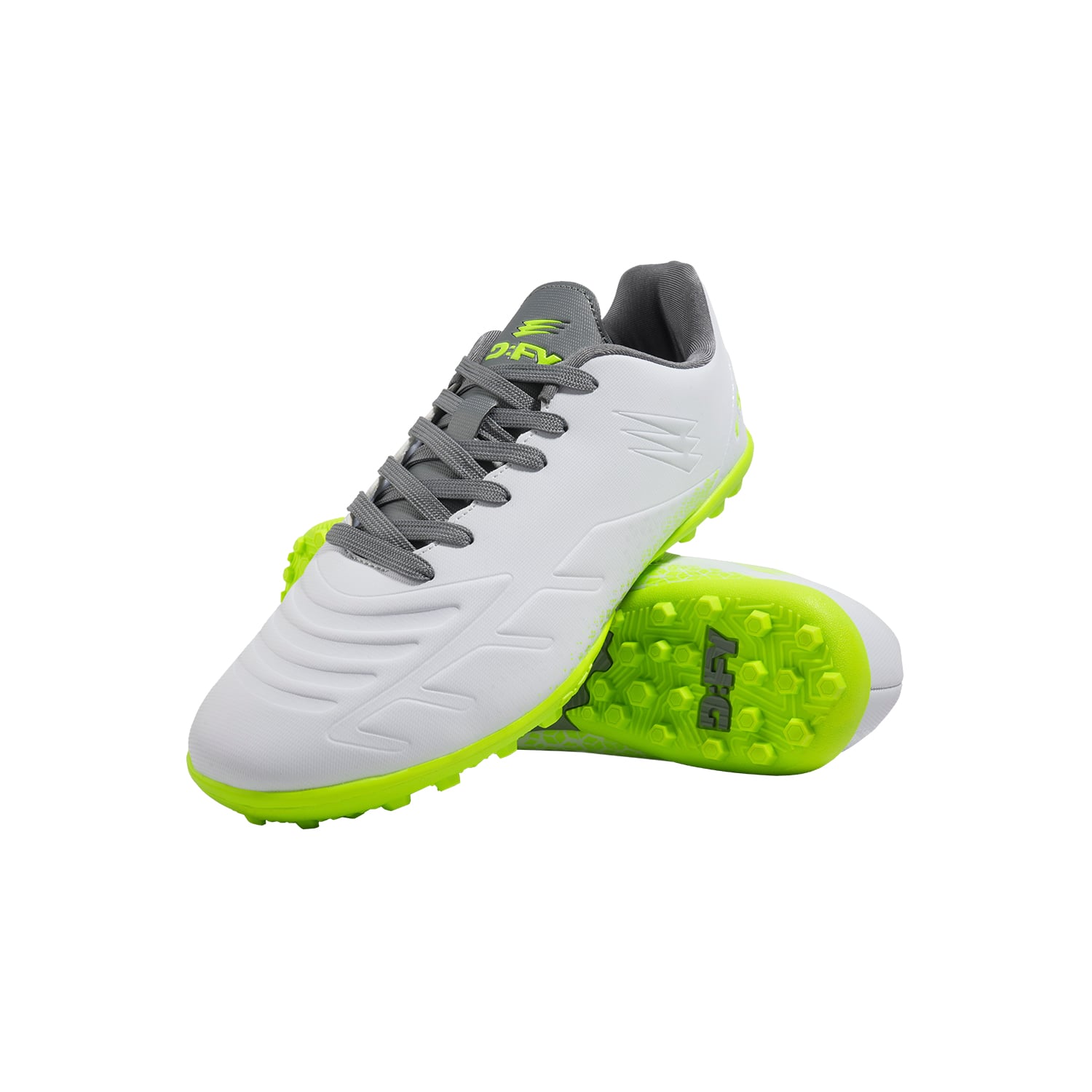 ZAPATILLAS UNISEX DFY GRIS 359217 FUTBOL NEO TF - 4