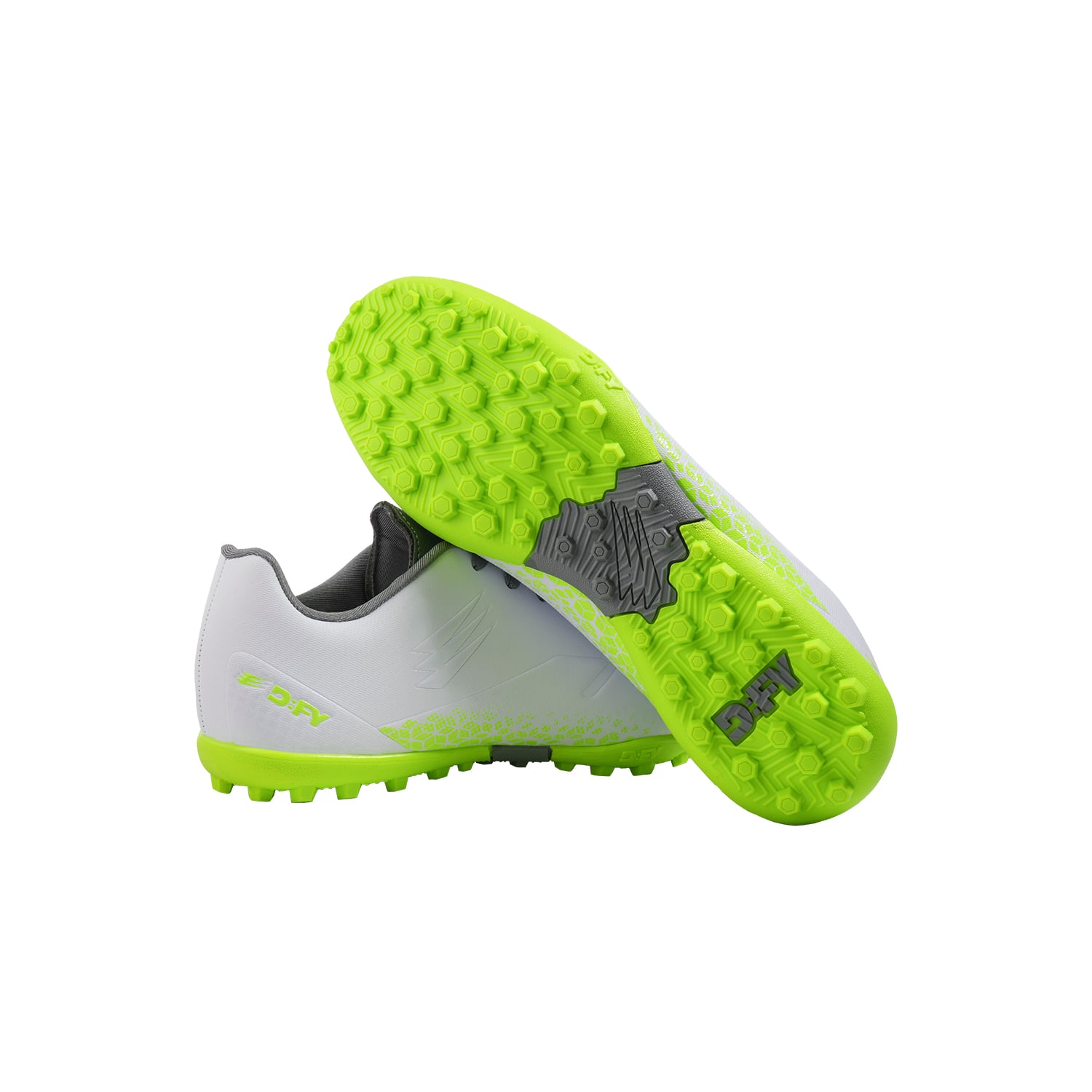 ZAPATILLAS UNISEX DFY GRIS 359217 FUTBOL NEO TF - 5