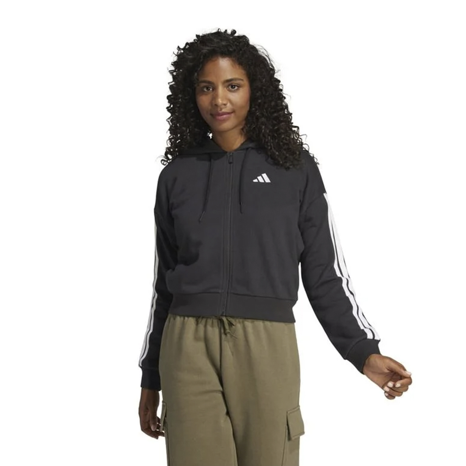 CASACA URBANO MUJER ADIDAS W 3S FT FZ HD - 2