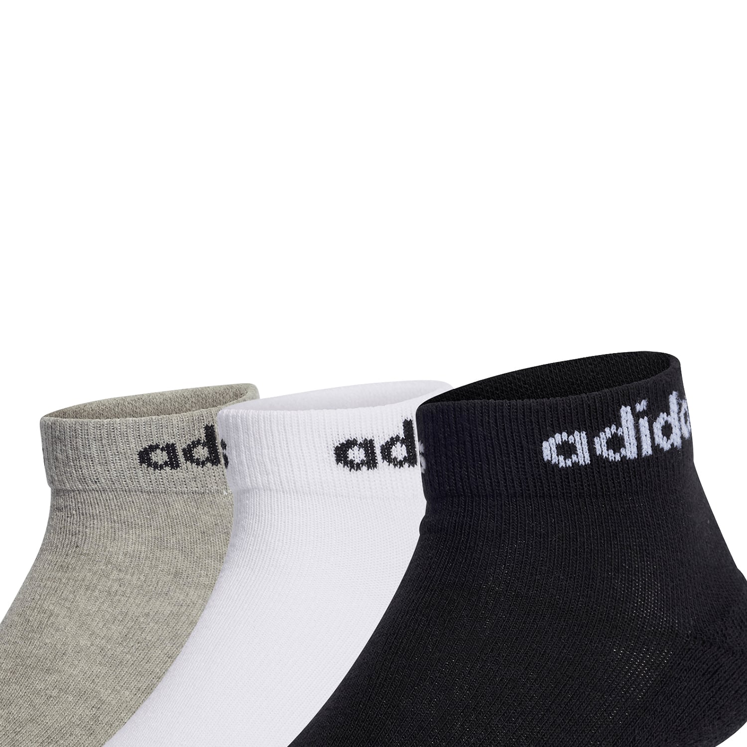 MEDIAS TRAINING UNISEX ADIDAS C LIN ANKLE 3P - 2