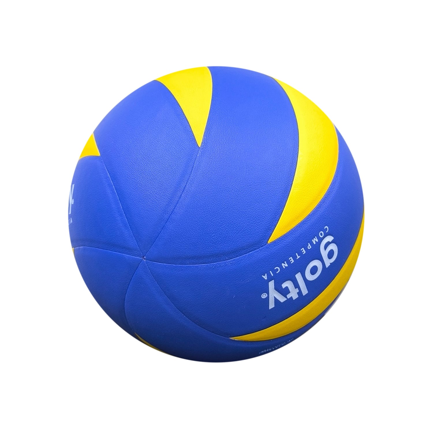 PELOTA VOLLEYBALL UNISEX GOLTY COMP. PU AZUL AMARILLO #5 - 2