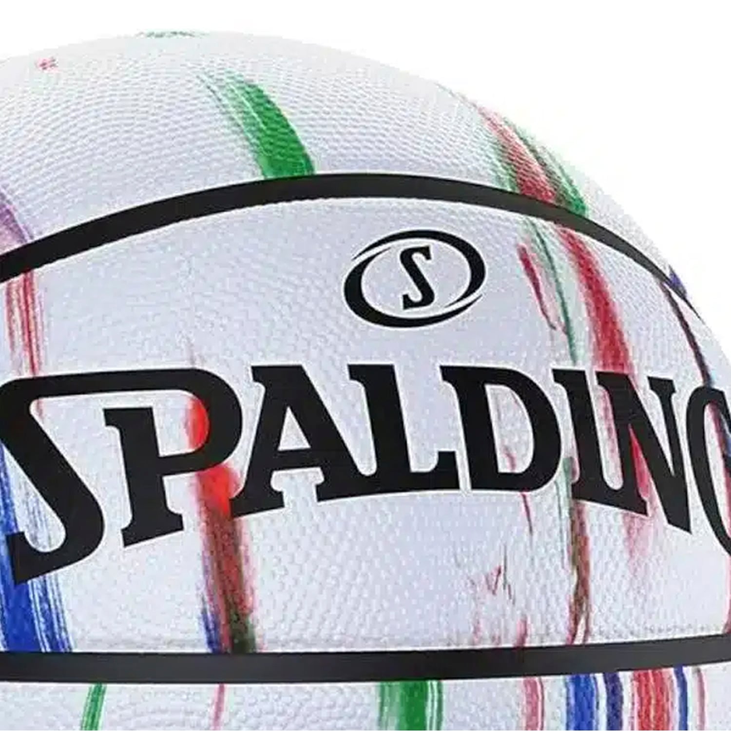 PELOTA BASKETBALL UNISEX SPALDING MARBLE SERIES RAINBOW SZ7 - 3