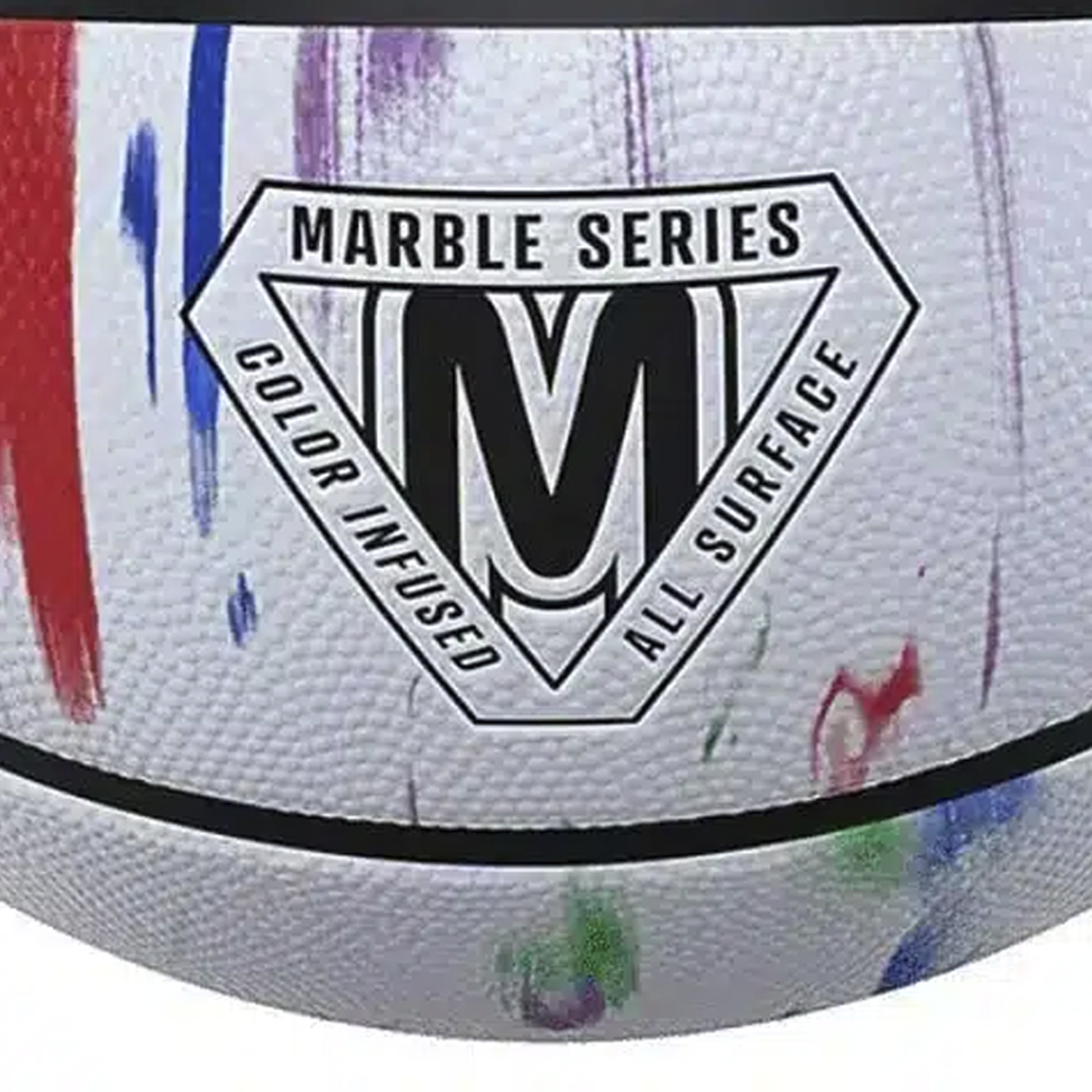 PELOTA BASKETBALL UNISEX SPALDING MARBLE SERIES RAINBOW SZ7 - 4
