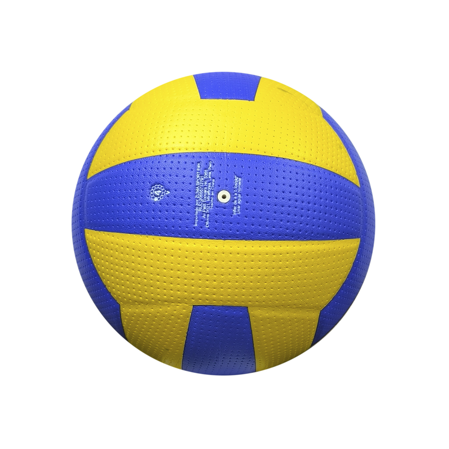 PELOTA VOLLEYBALL UNISEX GOLTY COMPETENCIA PVC AZUL AMARILLO #5 - 2