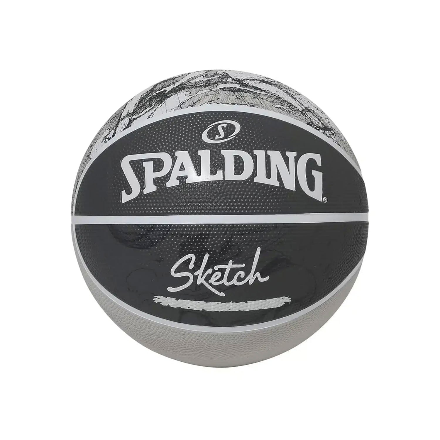 PELOTA BASKETBALL UNISEX SPALDING SKETCH JUMP BLACK SZ7 - 1