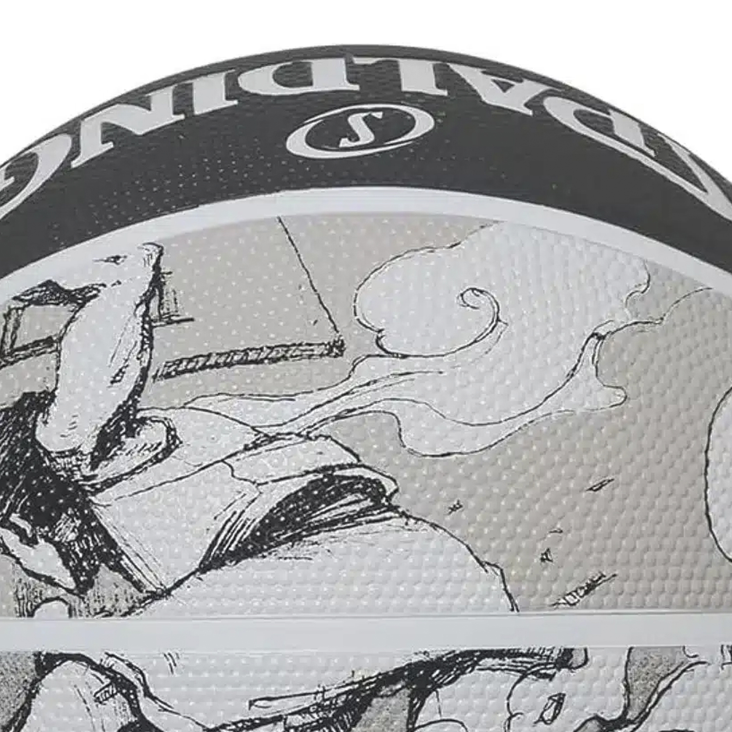PELOTA BASKETBALL UNISEX SPALDING SKETCH JUMP BLACK SZ7 - 4