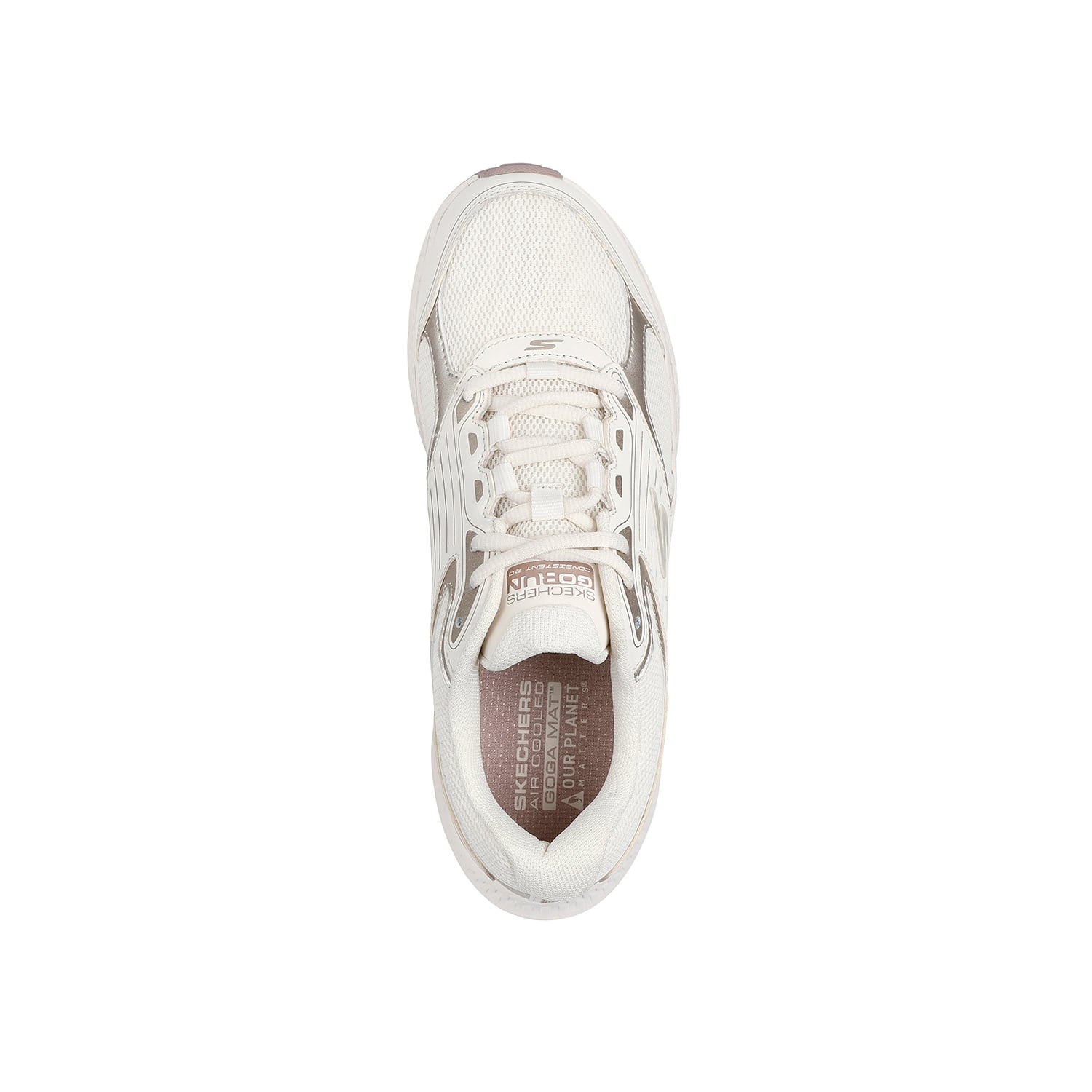 ZAPATILLAS TRAINING MUJER SKECHERS 128606-NAT-GO RUN CONSISTENT 2.0 - 4