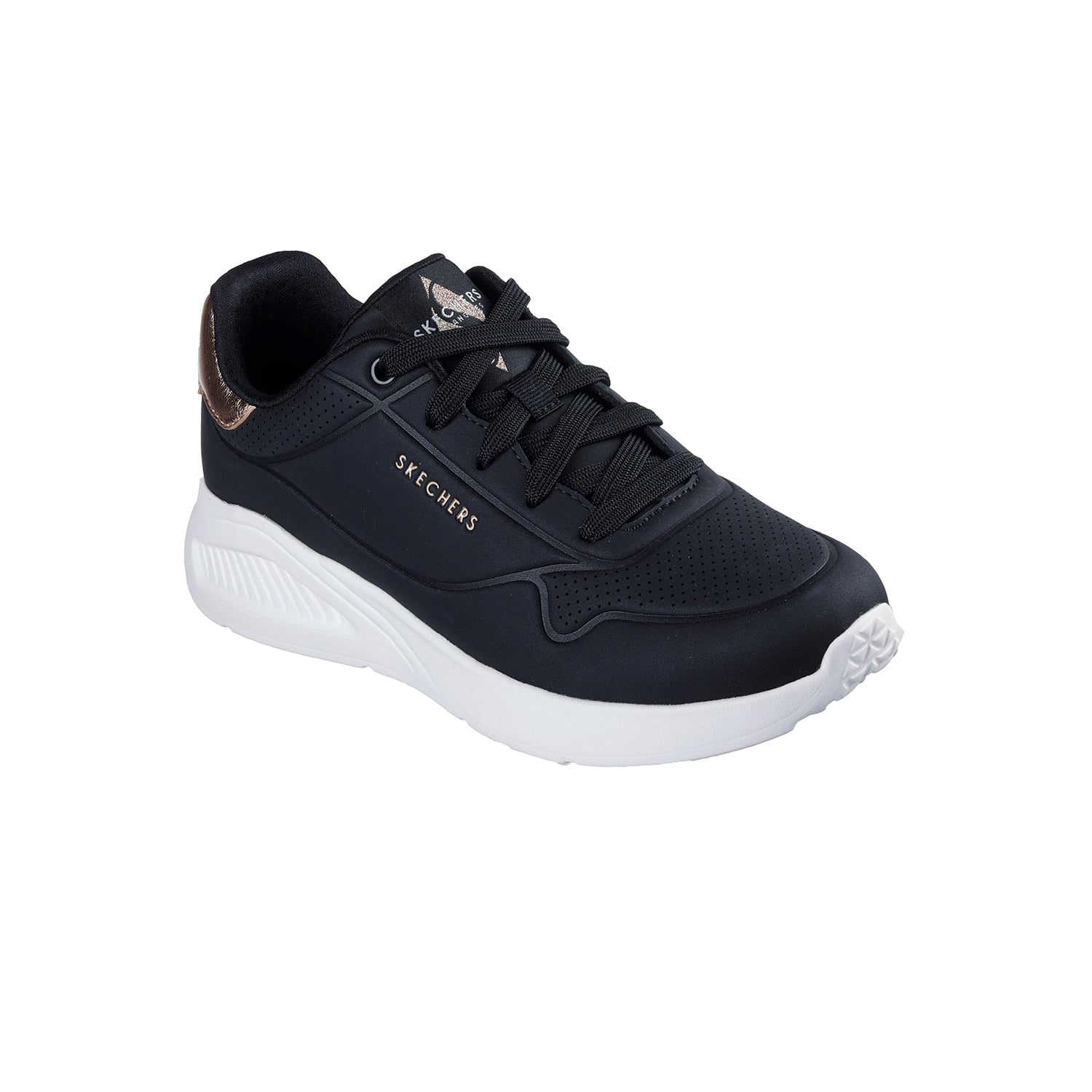 ZAPATILLAS URBANO MUJER SKECHERS 177291-BLK-UNO LITE - 2