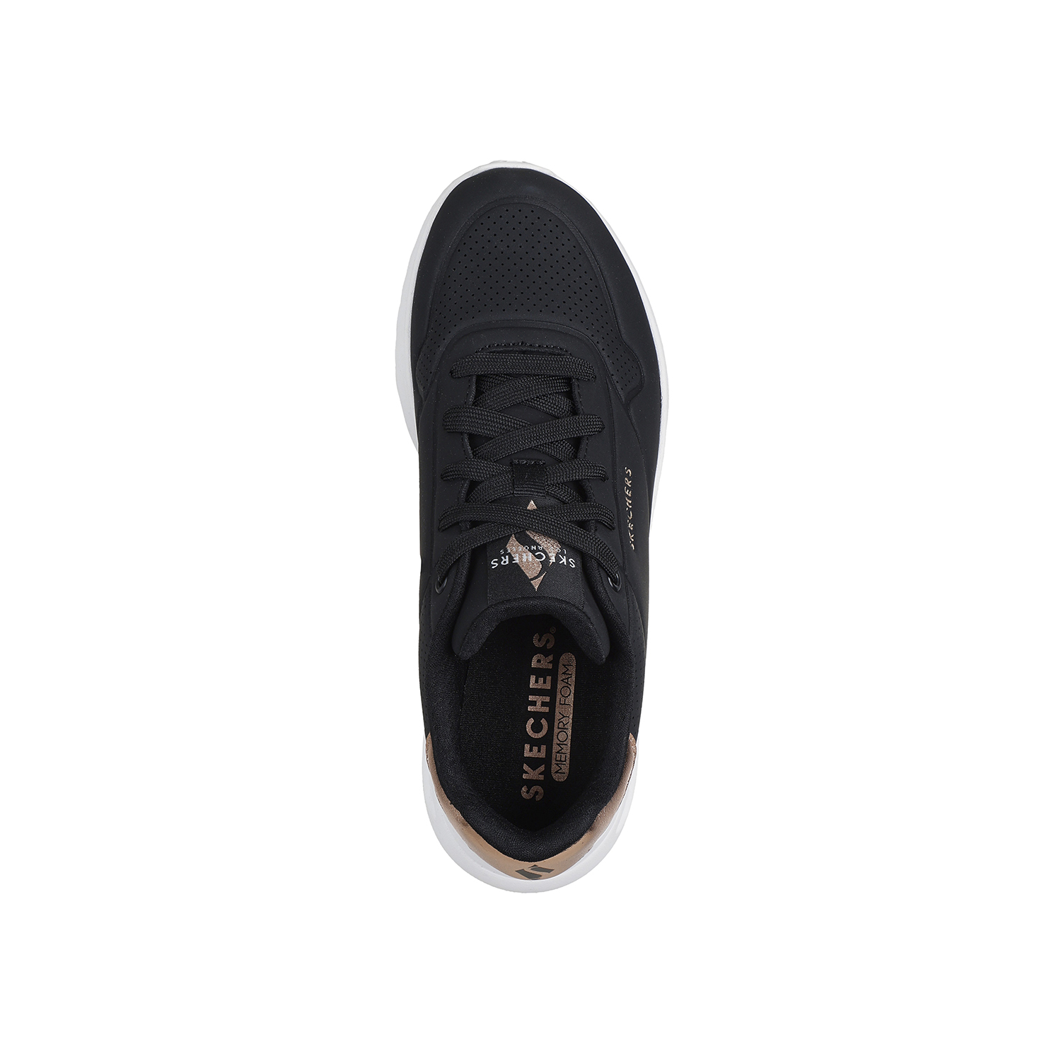 ZAPATILLAS URBANO MUJER SKECHERS 177291-BLK-UNO LITE - 4