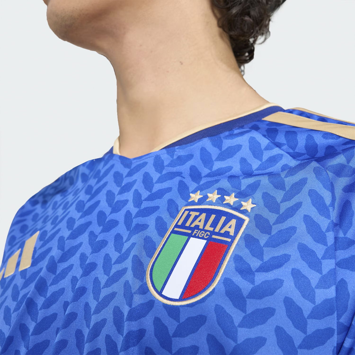 CAMISETAS DE EQUIPOS FOOTBALL HOMBRE ADIDAS JL6937 FIGC H JSY - 4