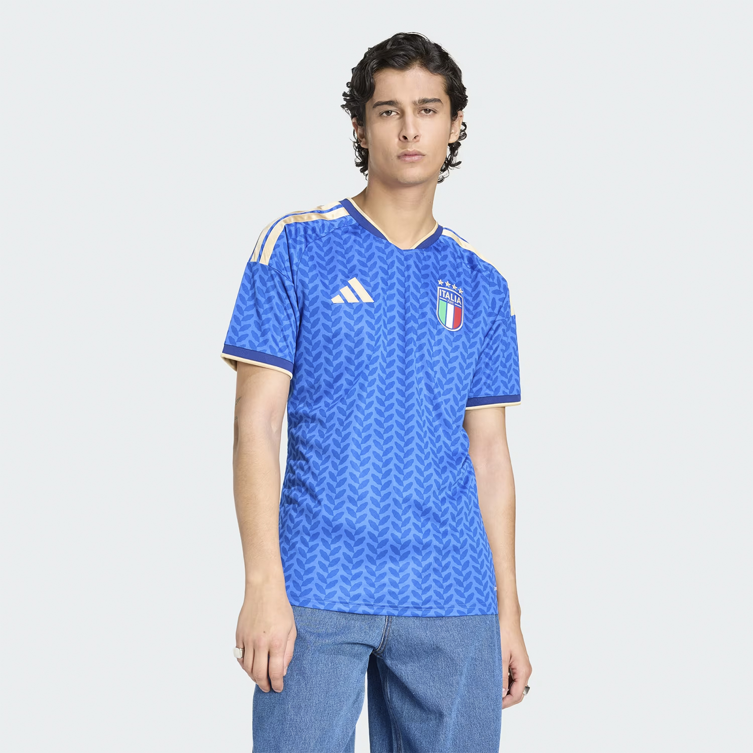 CAMISETAS DE EQUIPOS FOOTBALL HOMBRE ADIDAS JL6937 FIGC H JSY - 5