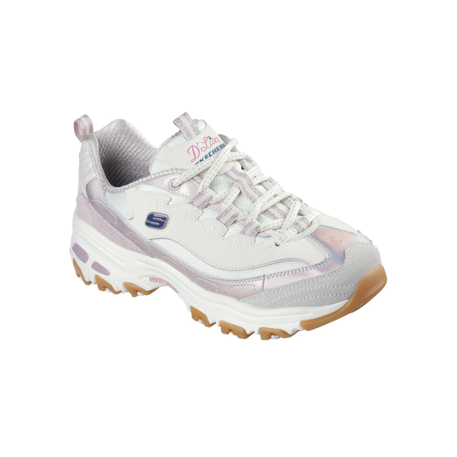 ZAPATILLAS URBANO MUJER SKECHERS 150556-LTPK-D'LITES - DAZZLING SHINE - 2