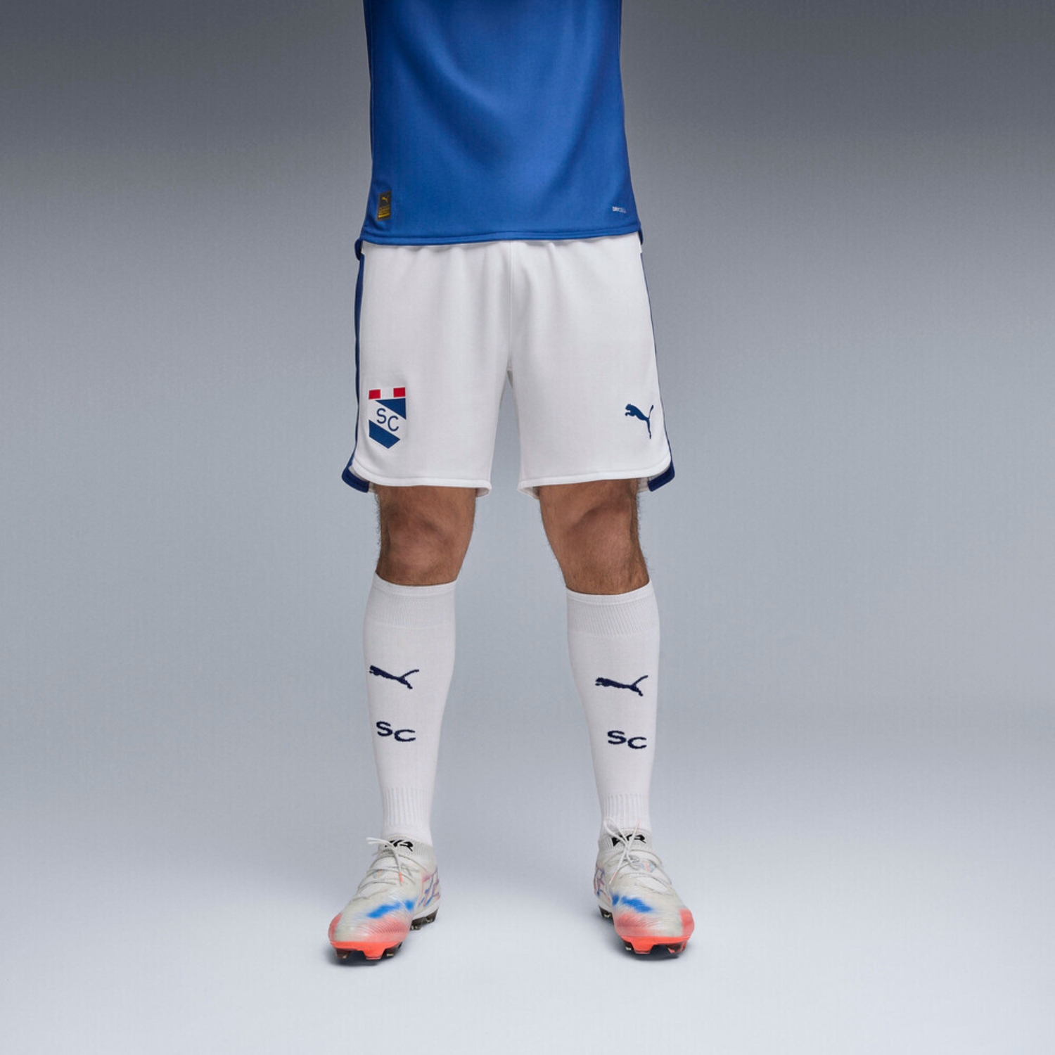 SHORT FOOTBALL UNISEX PUMA 713777 01 SC AWAY SHORTS REPLICA - 4