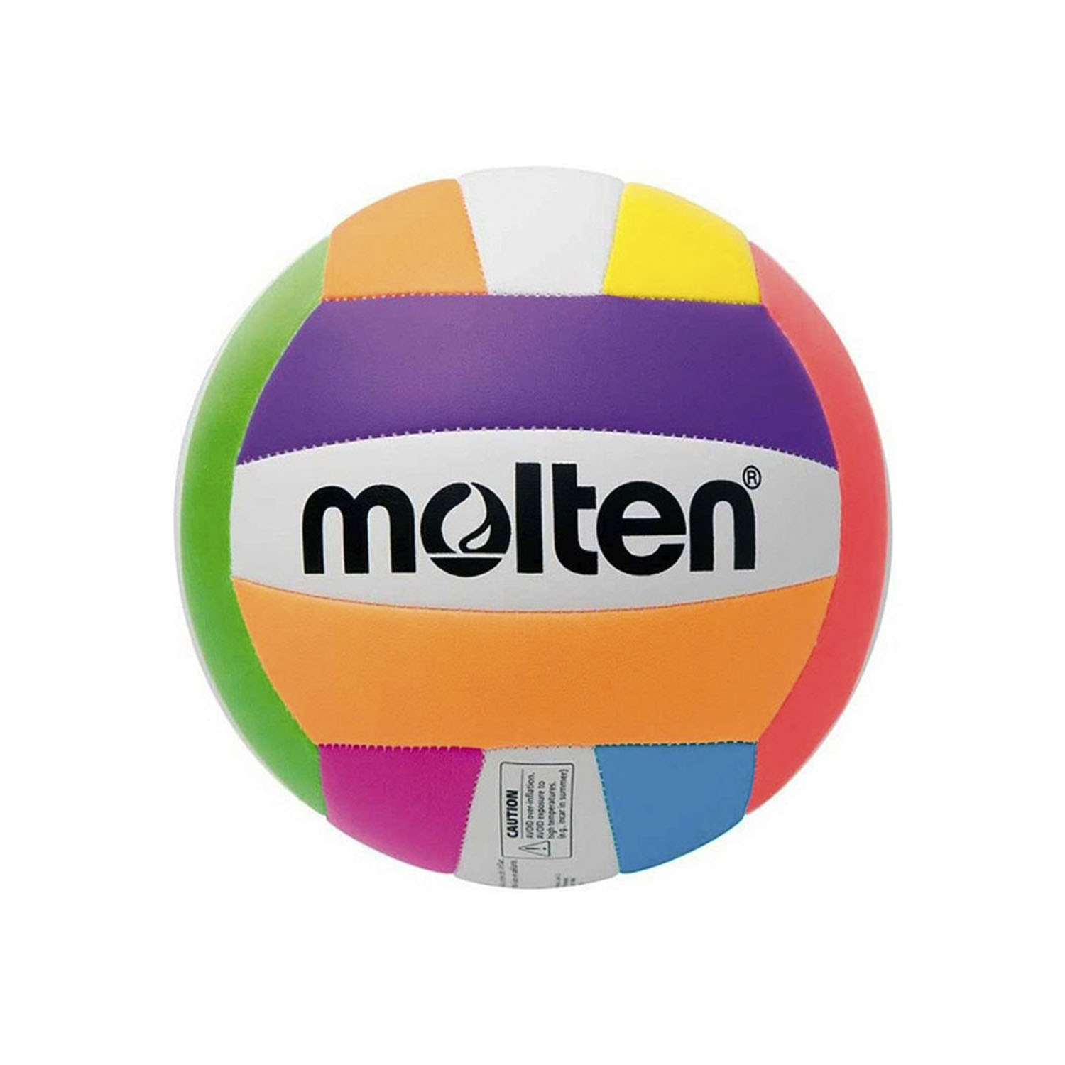 PELOTA VOLLEYBALL UNISEX MOLTEN MS500-NEON PLAYA MS-500 - 1