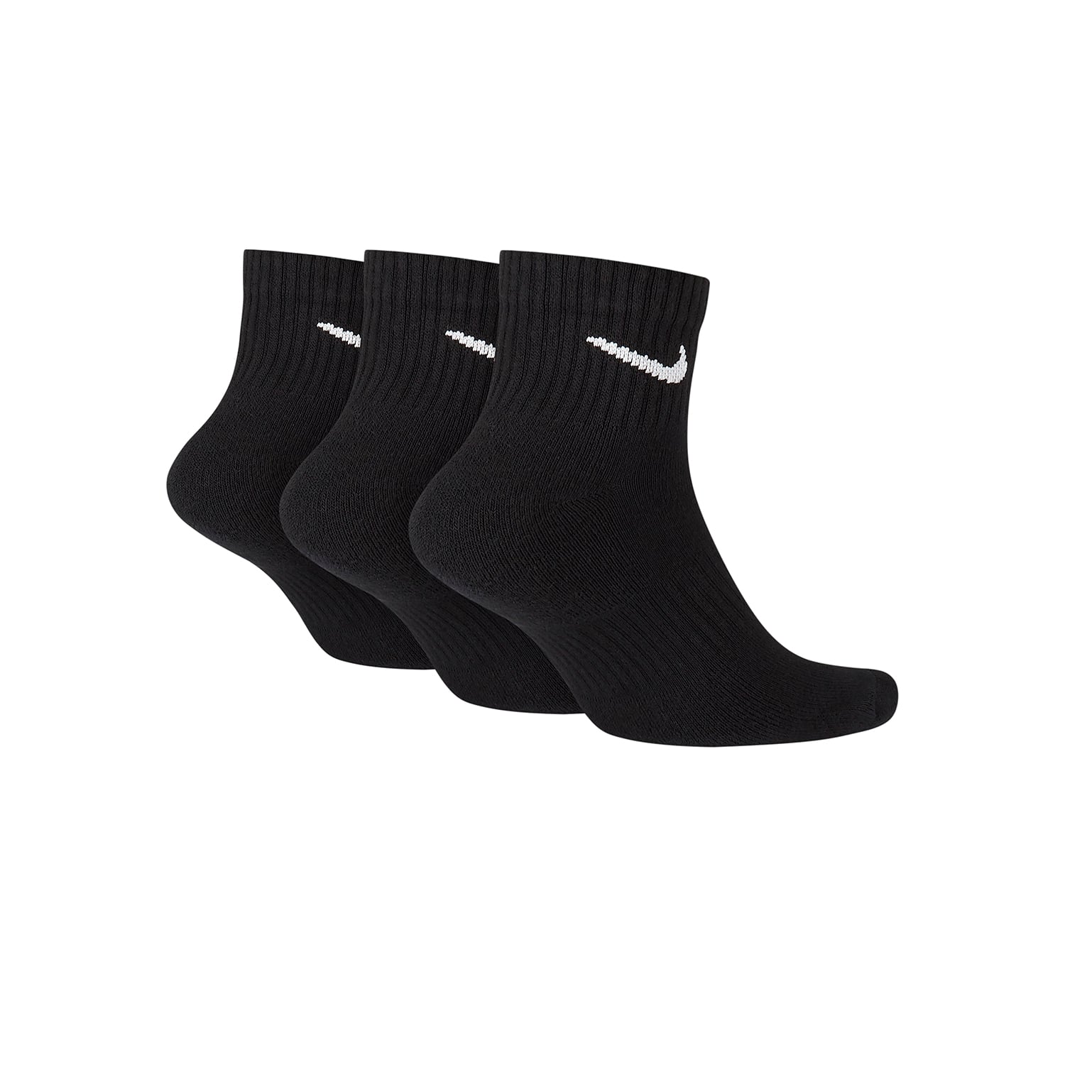 MEDIAS TRAINING UNISEX NIKE SX7667-010 U NK EVERYDAY CUSH ANKLE 3PR - 1