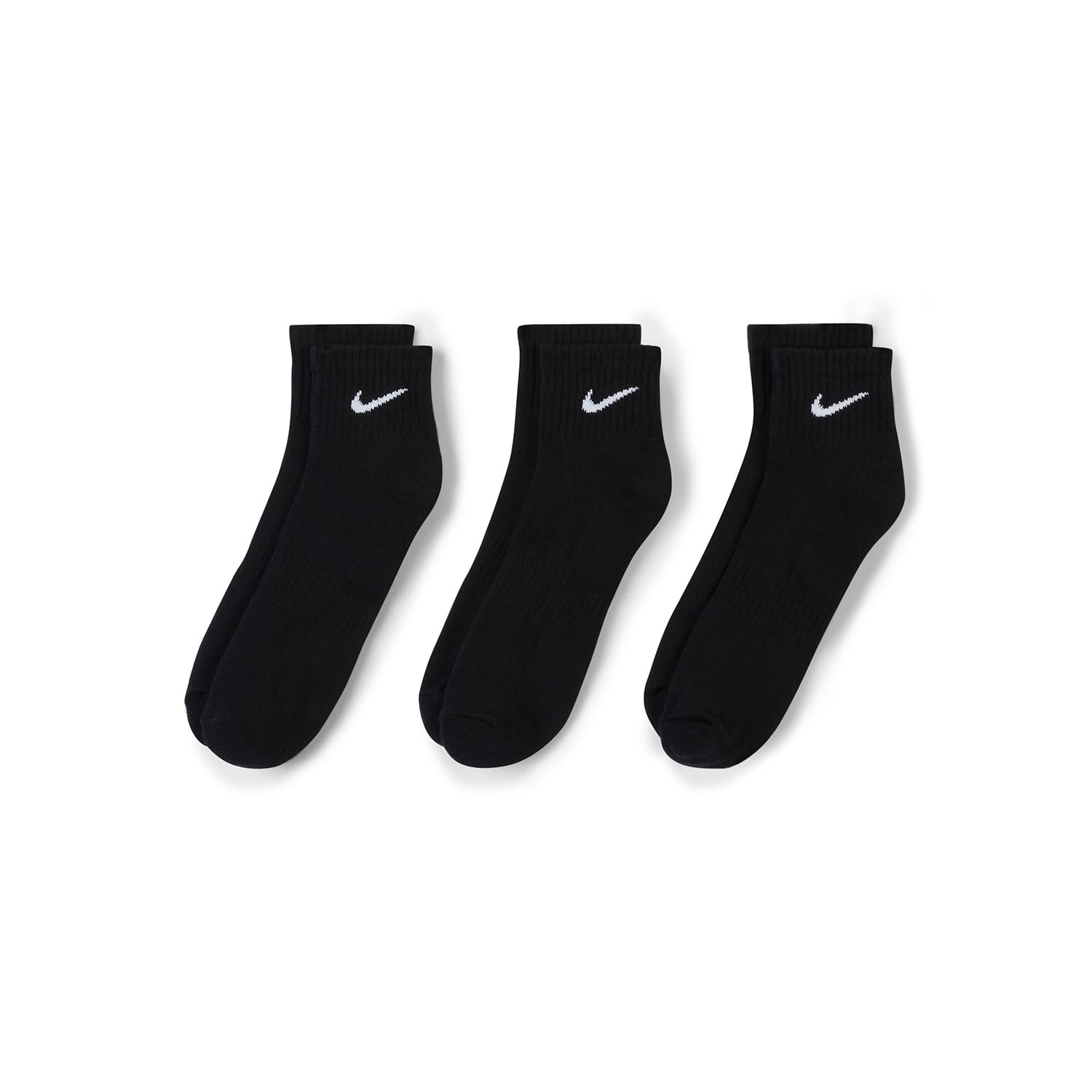 MEDIAS TRAINING UNISEX NIKE SX7667-010 U NK EVERYDAY CUSH ANKLE 3PR - 2
