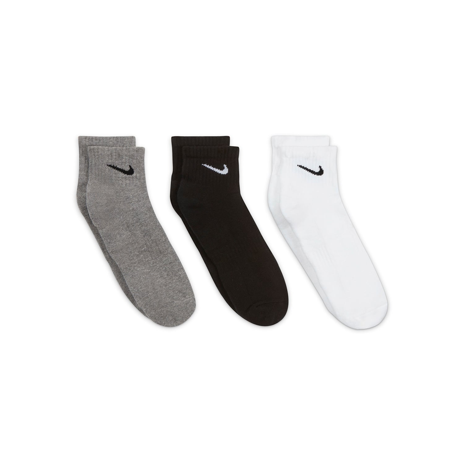 MEDIAS TRAINING UNISEX NIKE SX7667-964 U NK EVERYDAY CUSH ANKLE 3PR - 2