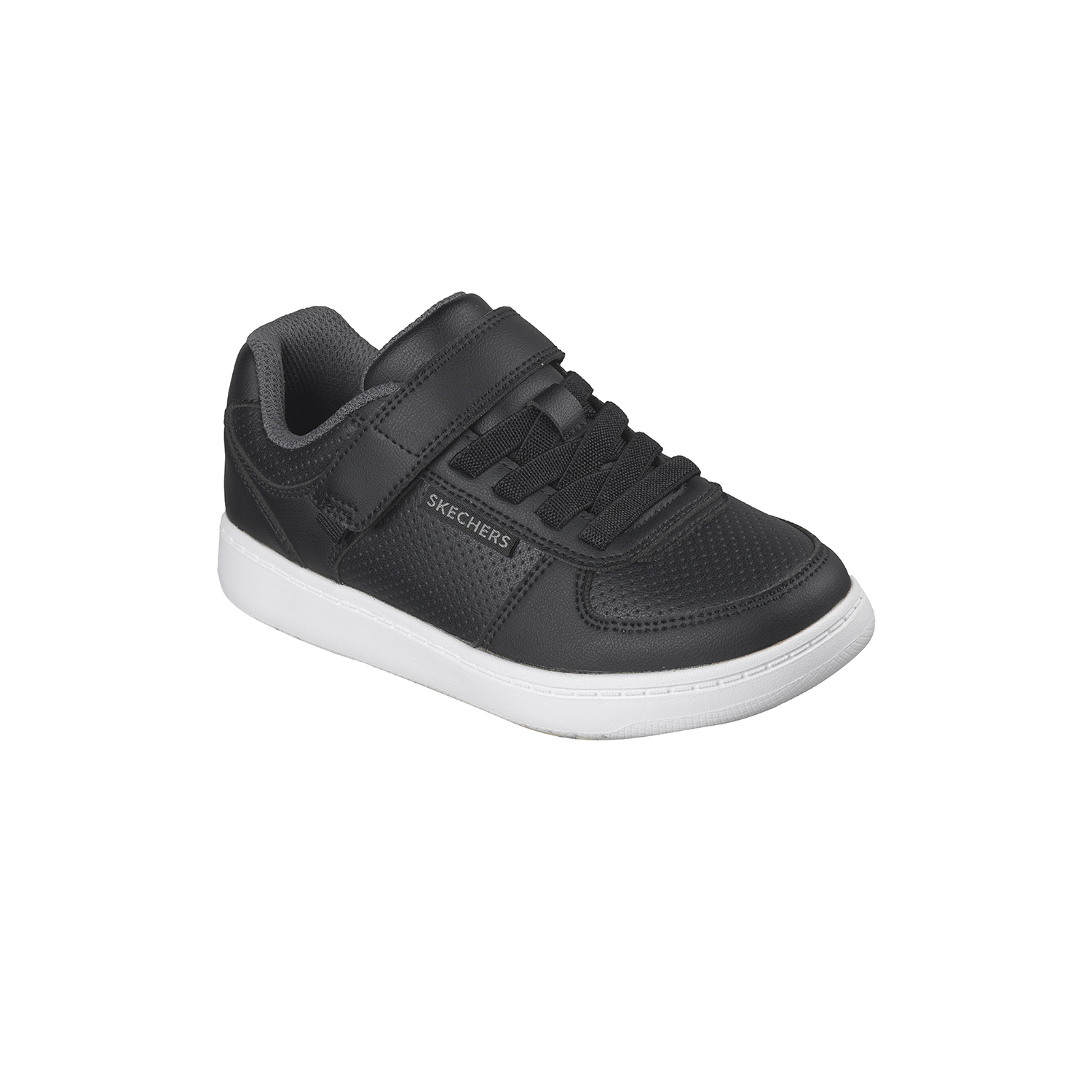 ZAPATILLAS URBANO NIÑO SKECHERS 418032L-BKW-QUICK STREET LITE - 2