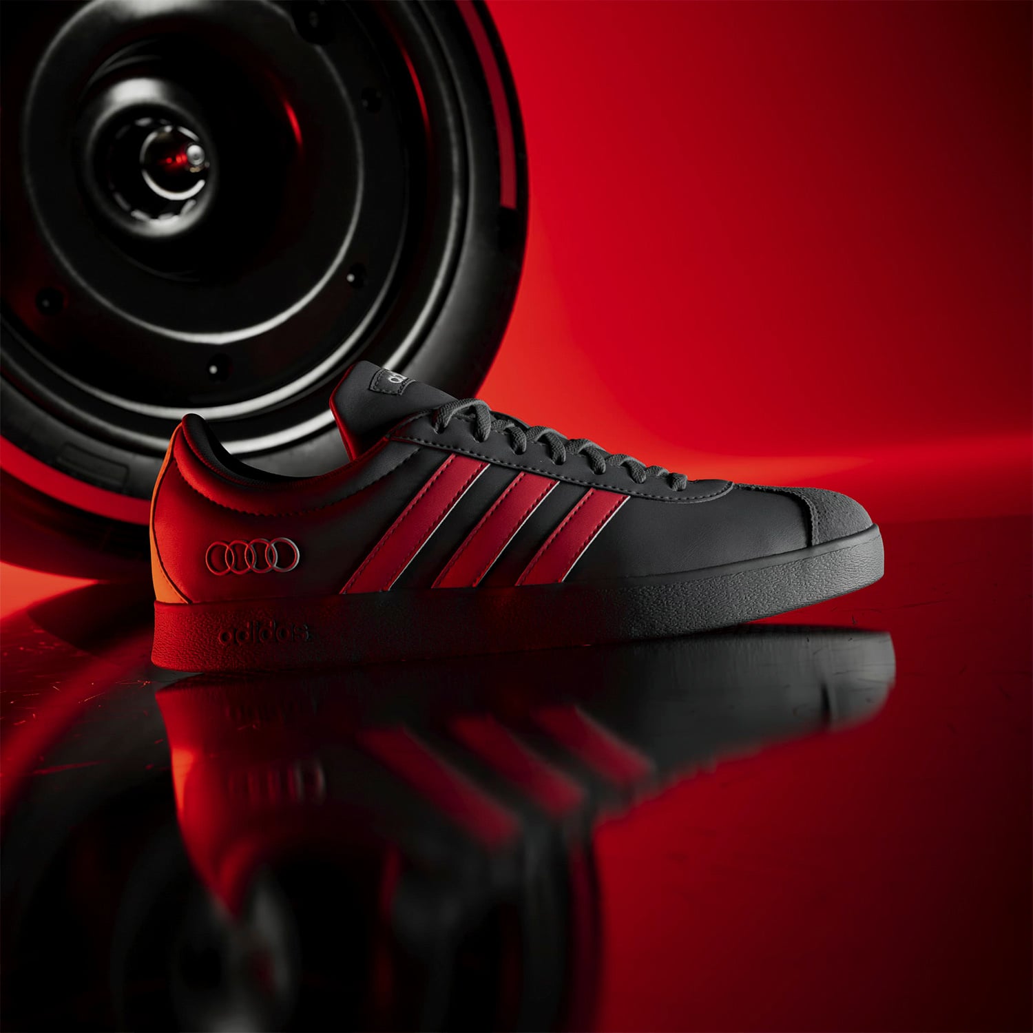 ZAPATILLAS MOTORSPORT UNISEX ADIDAS KI6080 VL COURT AUDI - 2