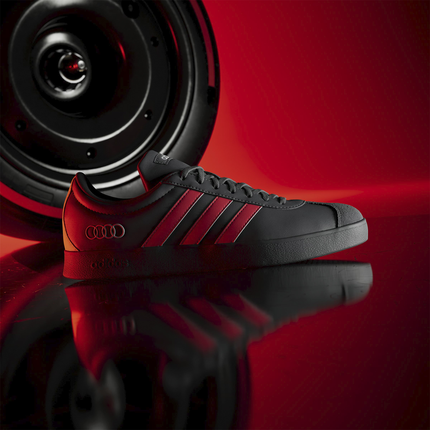ZAPATILLAS MOTORSPORT UNISEX ADIDAS KI6080 VL COURT AUDI - 2