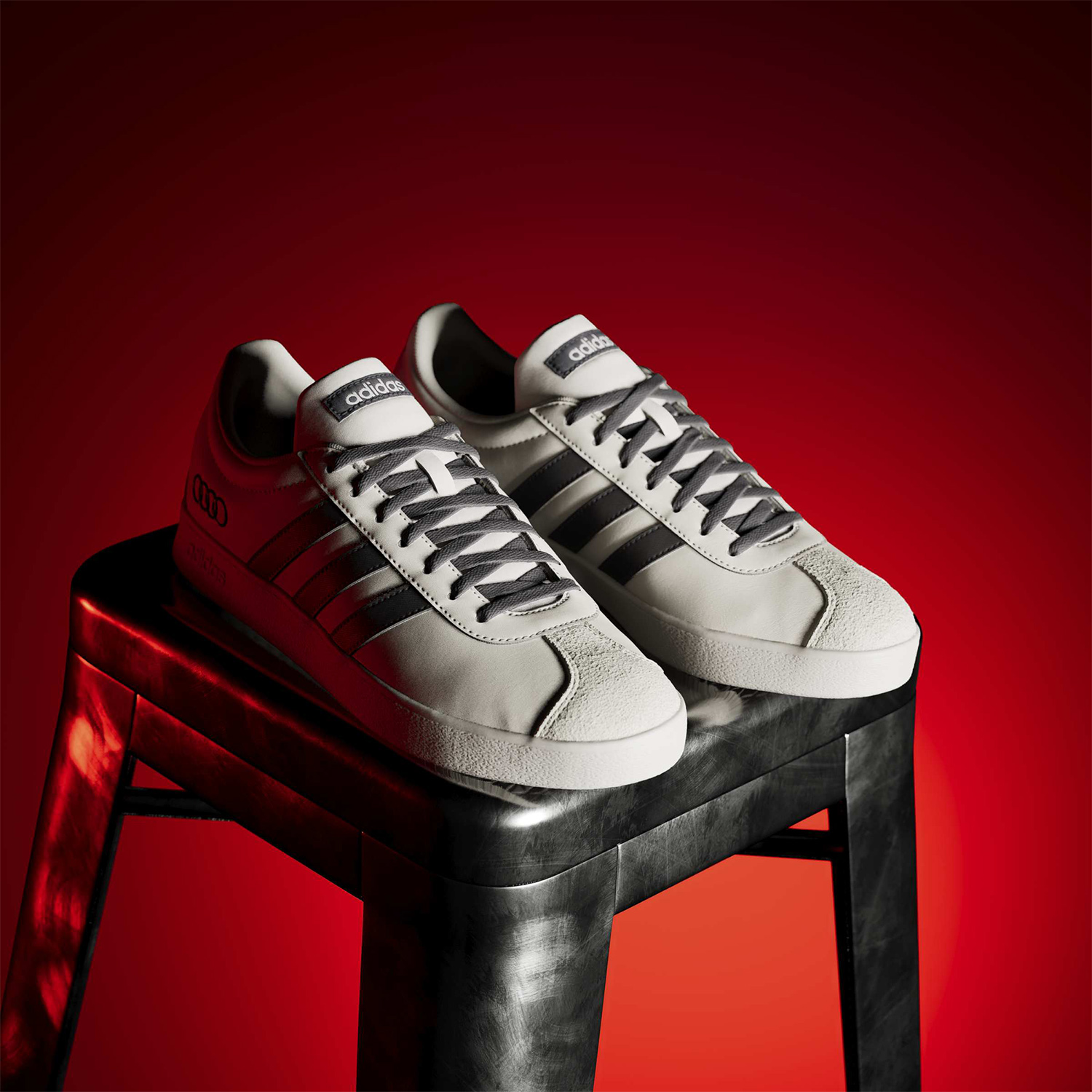 ZAPATILLAS MOTORSPORT UNISEX ADIDAS KI6081 VL COURT AUDI - 2