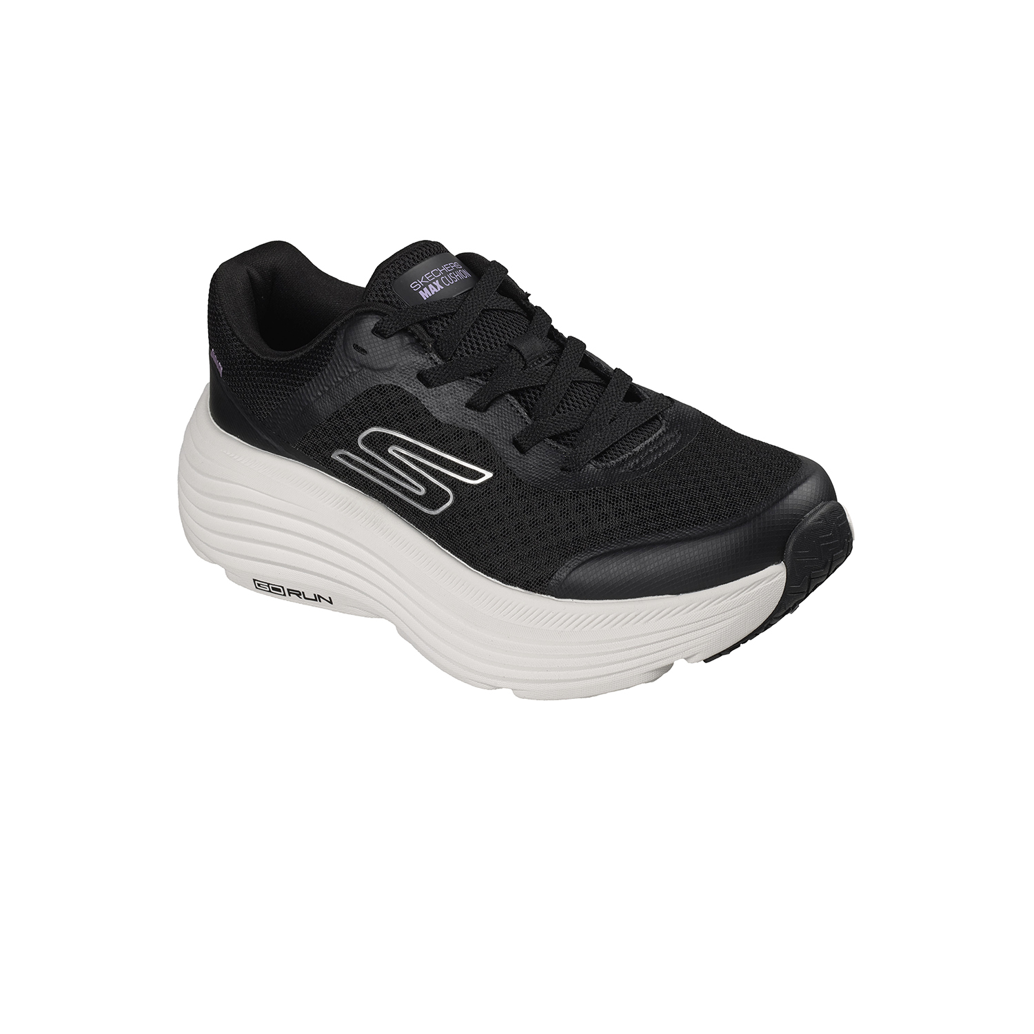 ZAPATILLAS TRAINING MUJER SKECHERS 129470-BKW MAX CUSHIONING ENDEAVOUR - 2