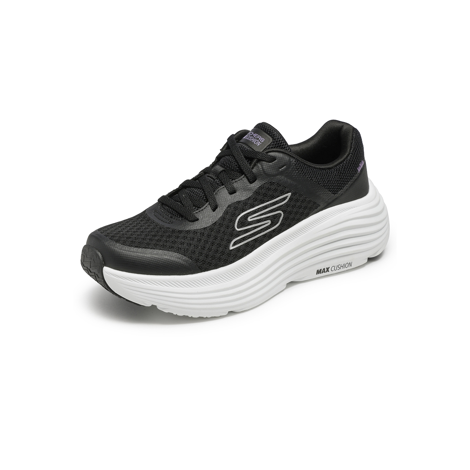 ZAPATILLAS TRAINING MUJER SKECHERS 129470-BKW MAX CUSHIONING ENDEAVOUR - 3