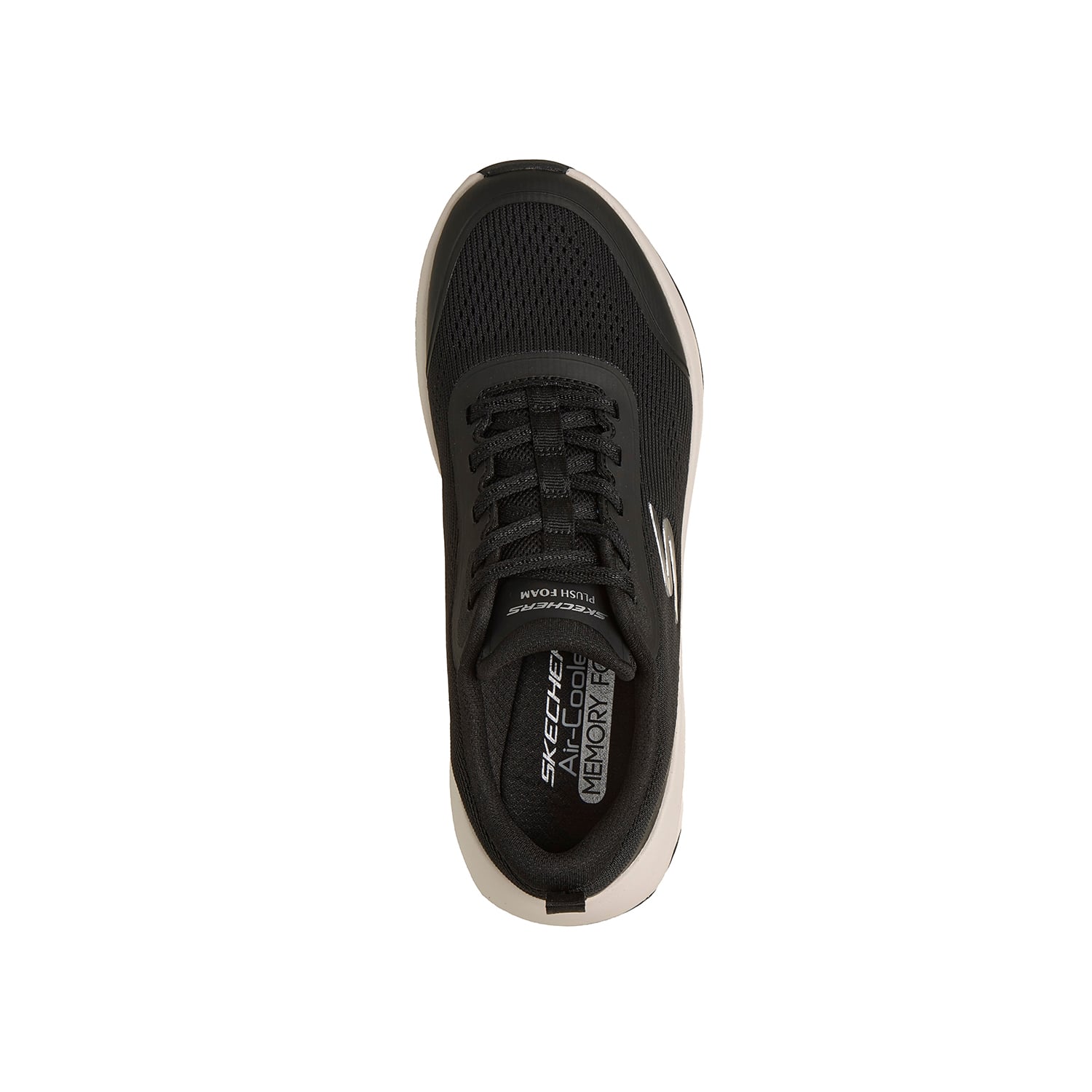 ZAPATILLAS TRAINING MUJER SKECHERS 150572-BKW PLUSH FOAM - 5