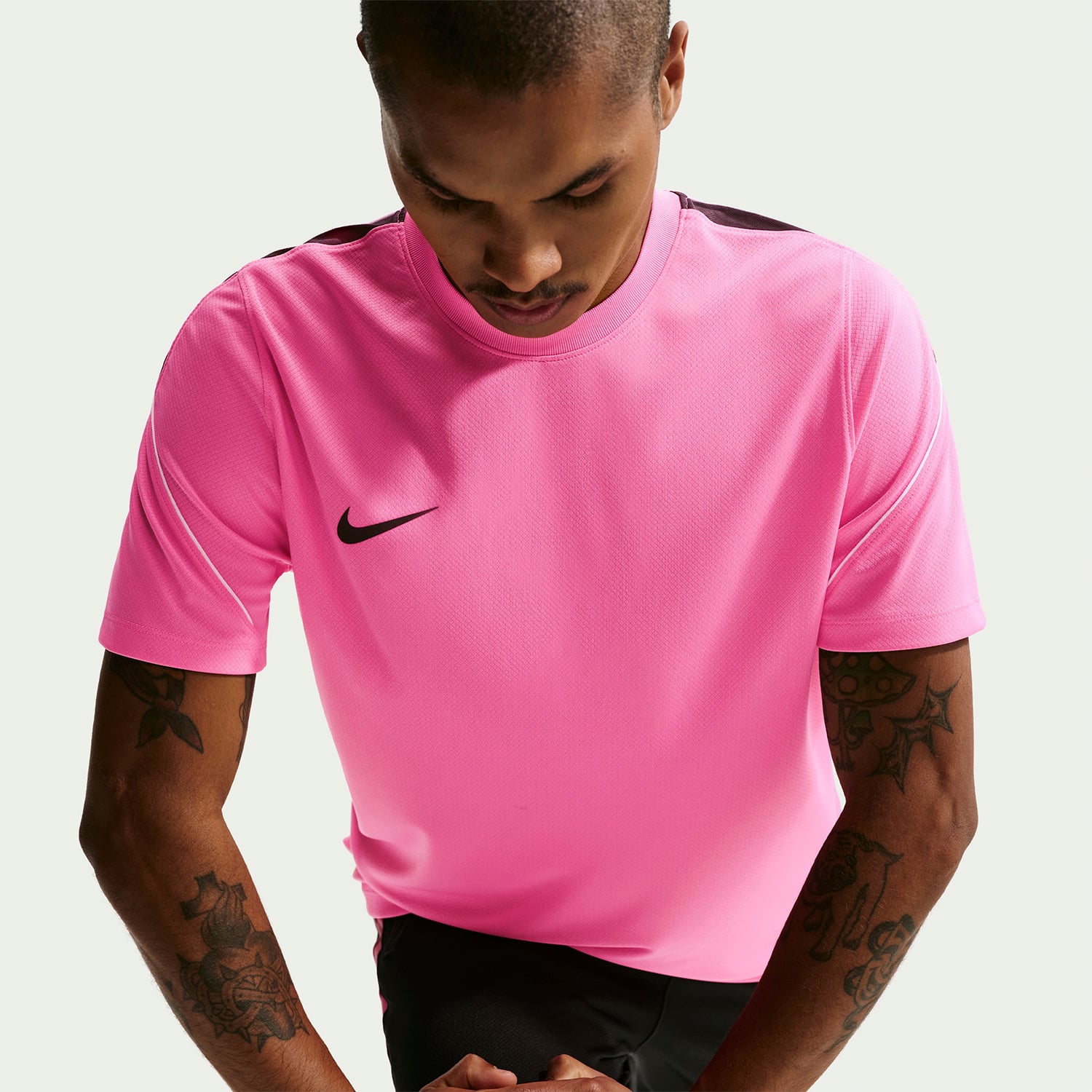 CAMISETAS DE EQUIPOS NIKE M NK DF STRK T FOOTBALL HOMBRE ROSADO - 3