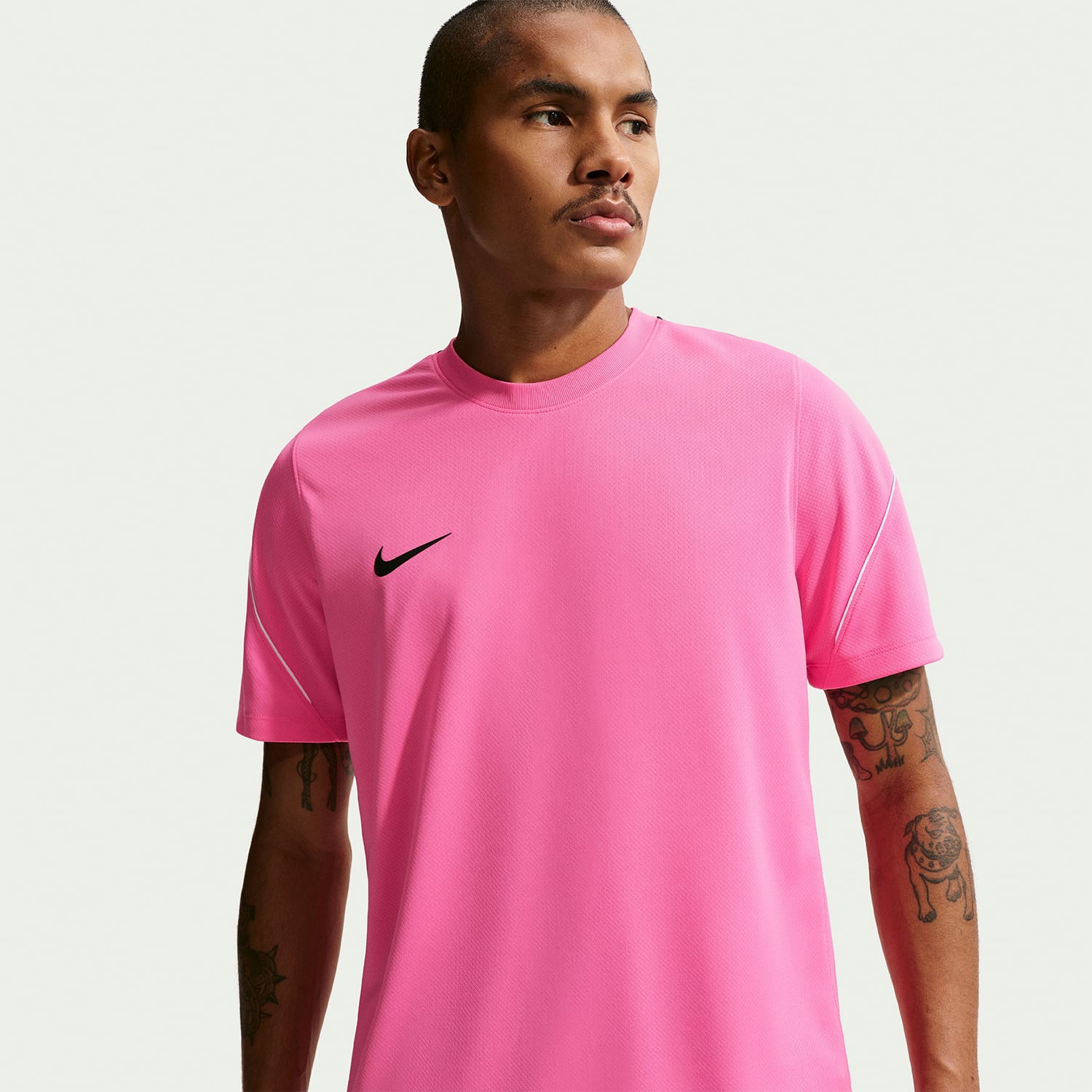 CAMISETAS DE EQUIPOS NIKE M NK DF STRK T FOOTBALL HOMBRE ROSADO - 4