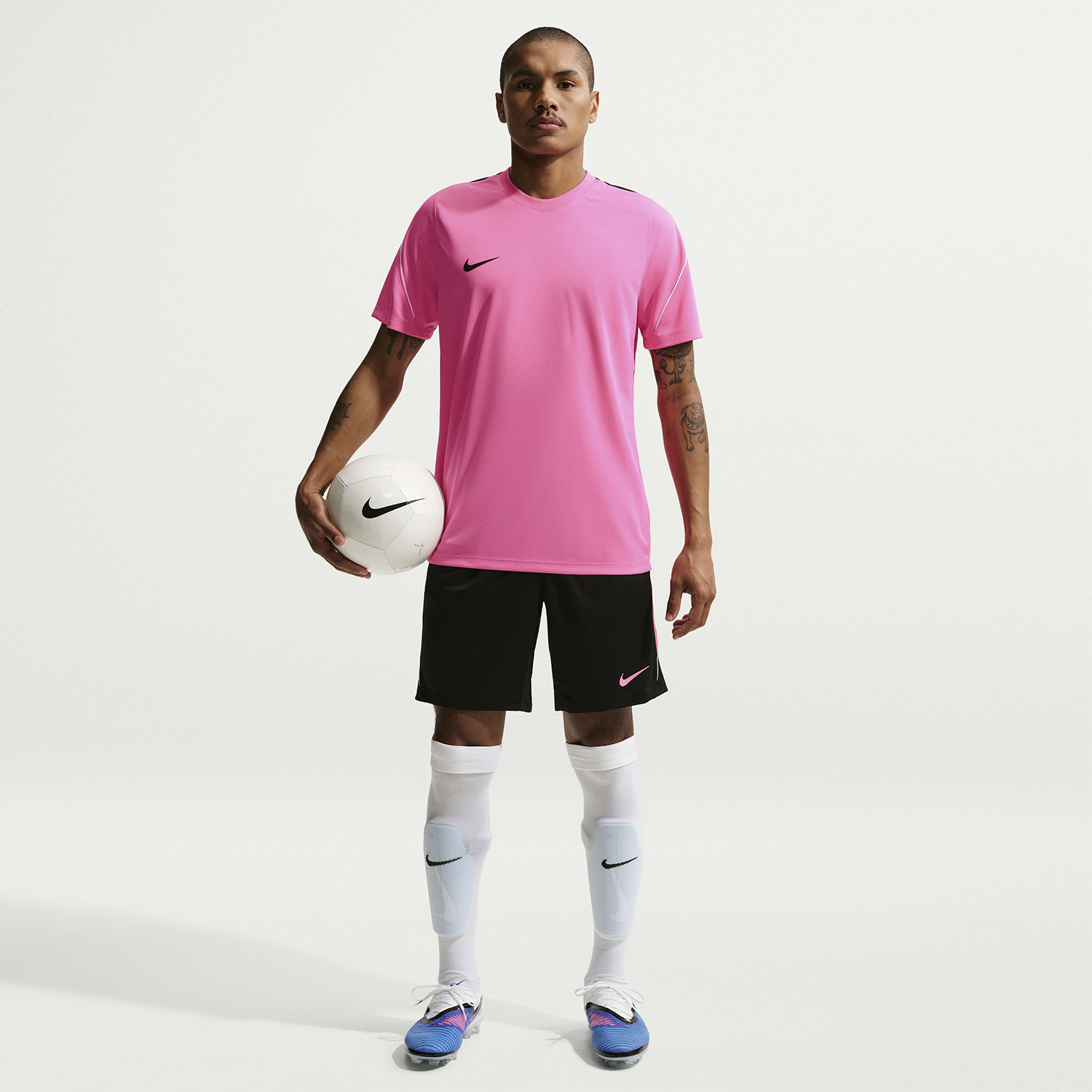 CAMISETAS DE EQUIPOS NIKE M NK DF STRK T FOOTBALL HOMBRE ROSADO - 6