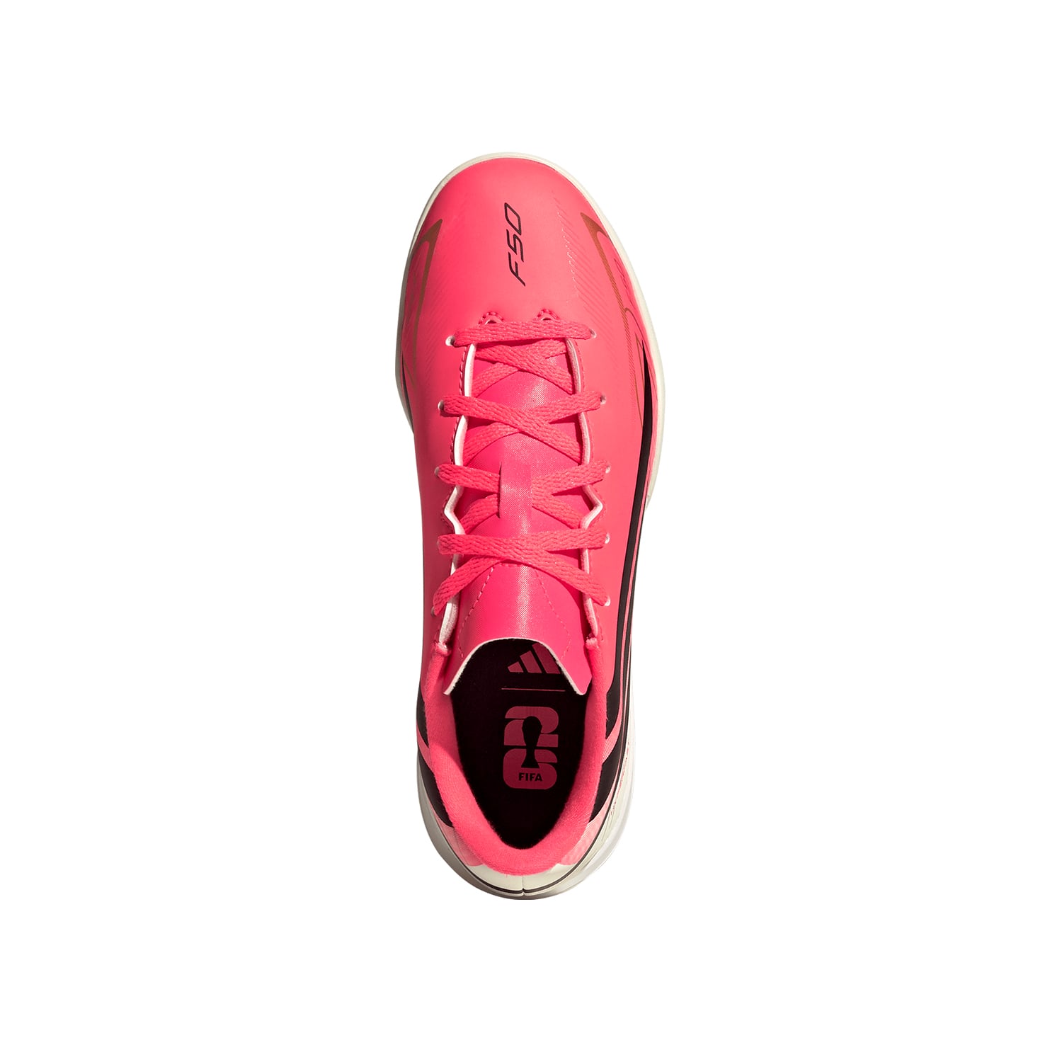 ZAPATILLAS ADIDAS F50 HYPERFAST CLUB TF J FOOTBALL UNISEX ROSADO - 5
