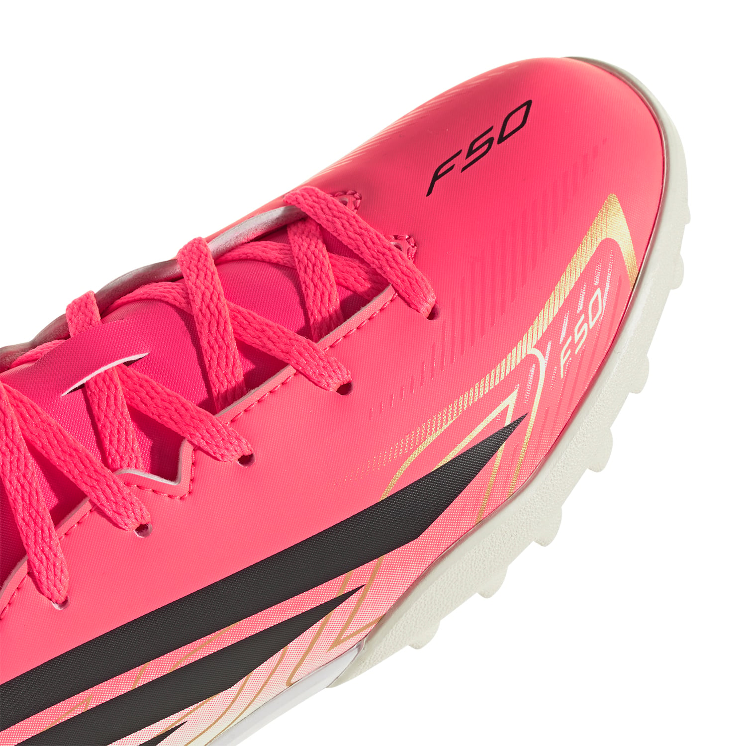 ZAPATILLAS ADIDAS F50 HYPERFAST CLUB TF J FOOTBALL UNISEX ROSADO - 7
